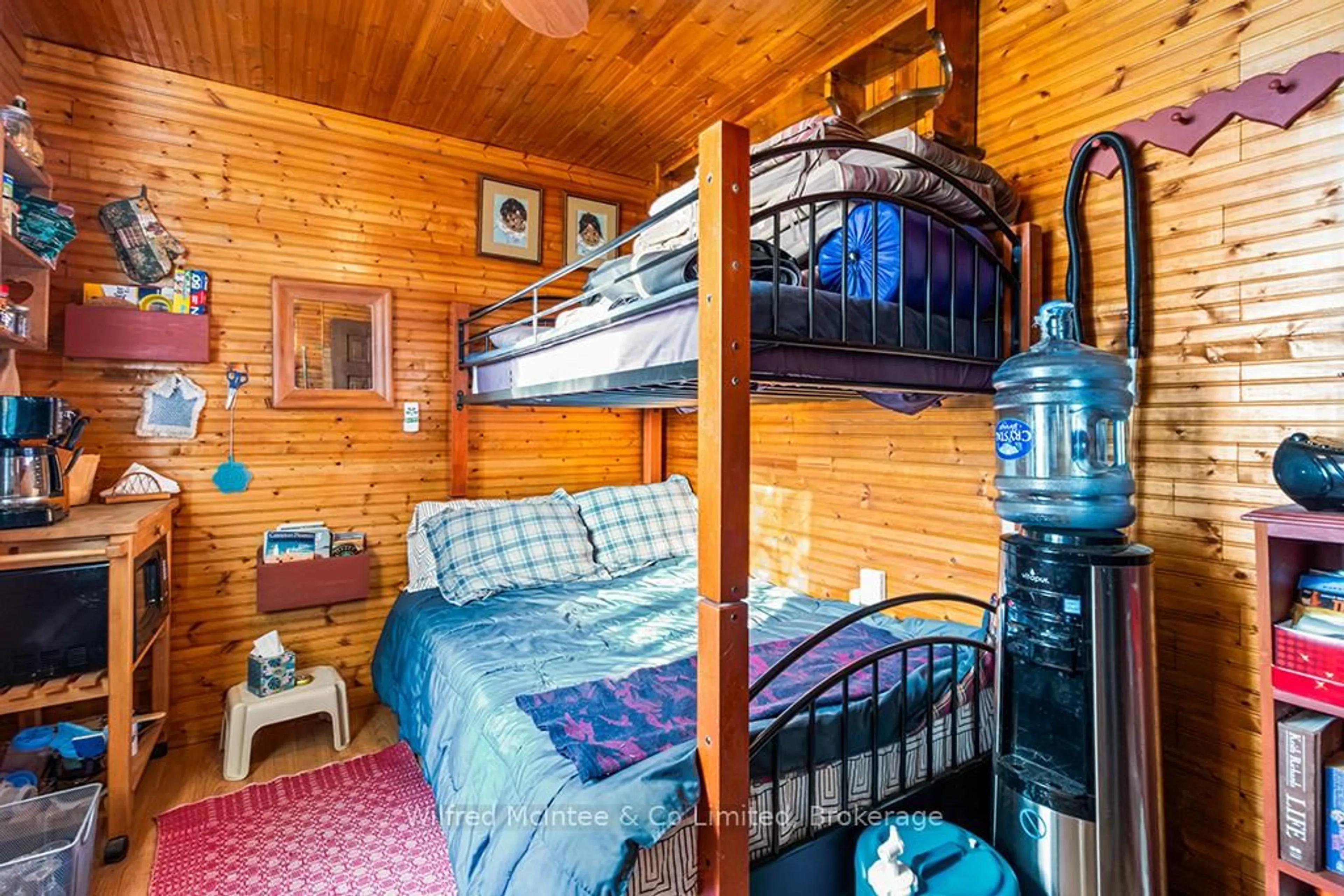 Bedroom with bed, unknown for 457 BRUCE ROAD 13, Native Leased Lands Ontario N0H 2L0