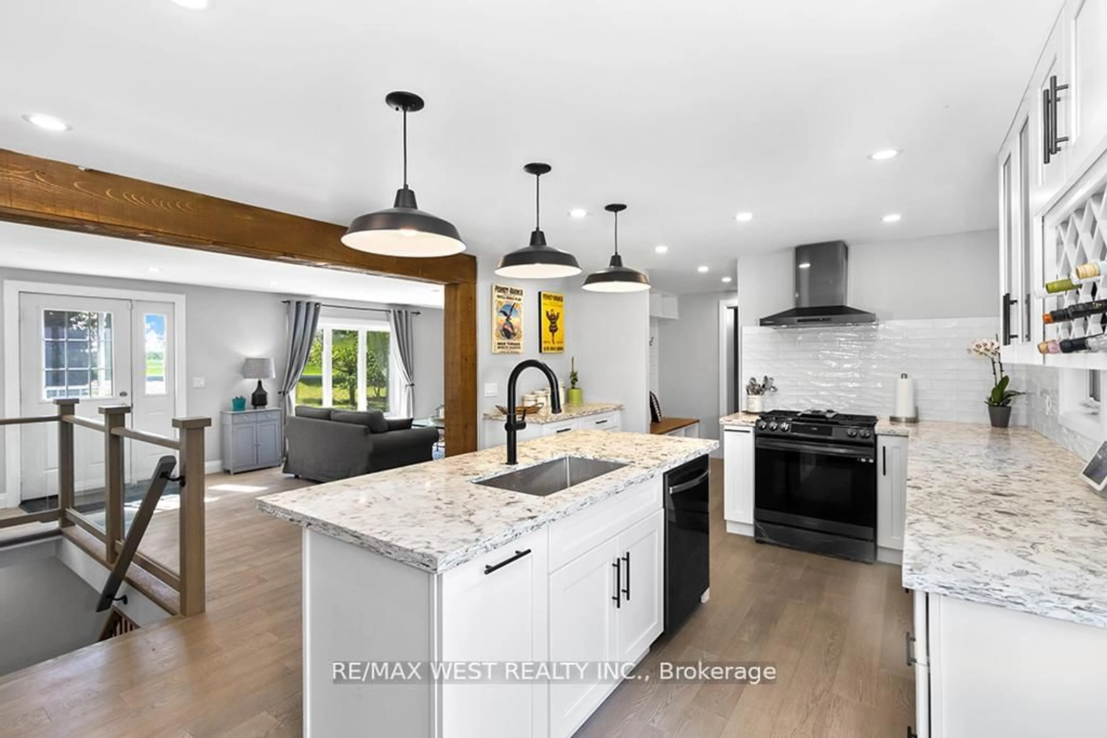 Open concept kitchen, ceramic/tile floor for 783255 County Rd 9 Rd, Melancthon Ontario L9V 2P8