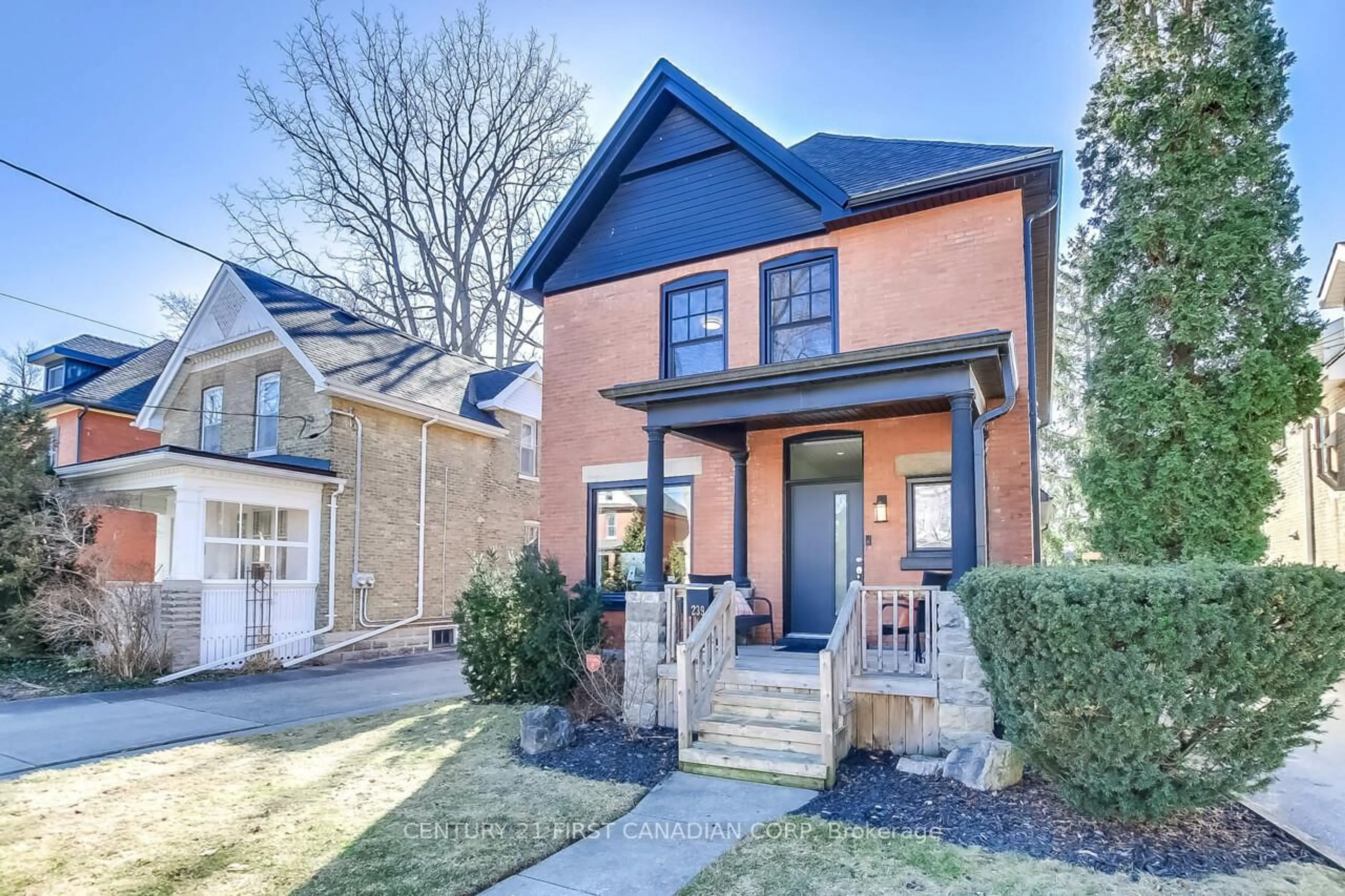 Home with brick exterior material, street for 239 Tecumseh Ave, London South Ontario N6C 1S7