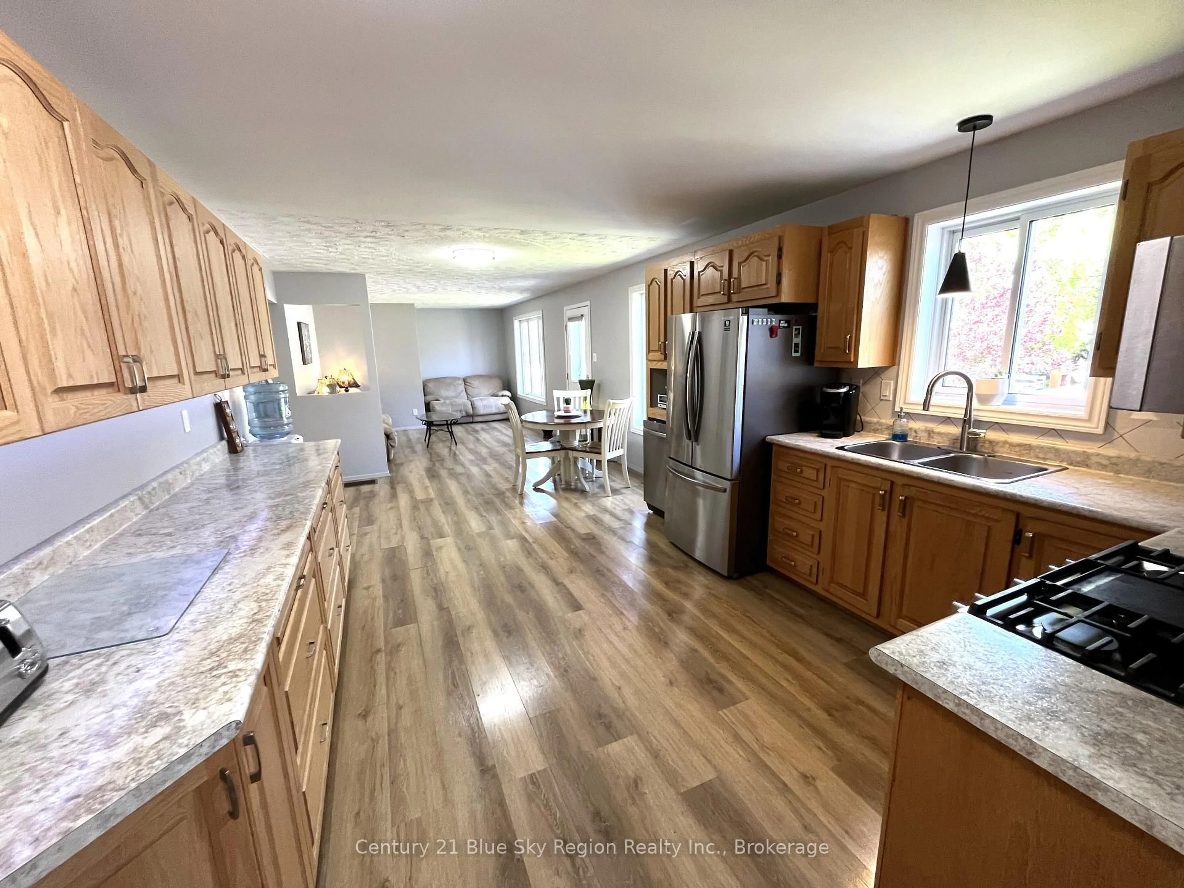 Open concept kitchen, unknown for 72 Second St, West Nipissing Ontario P2B 3A9