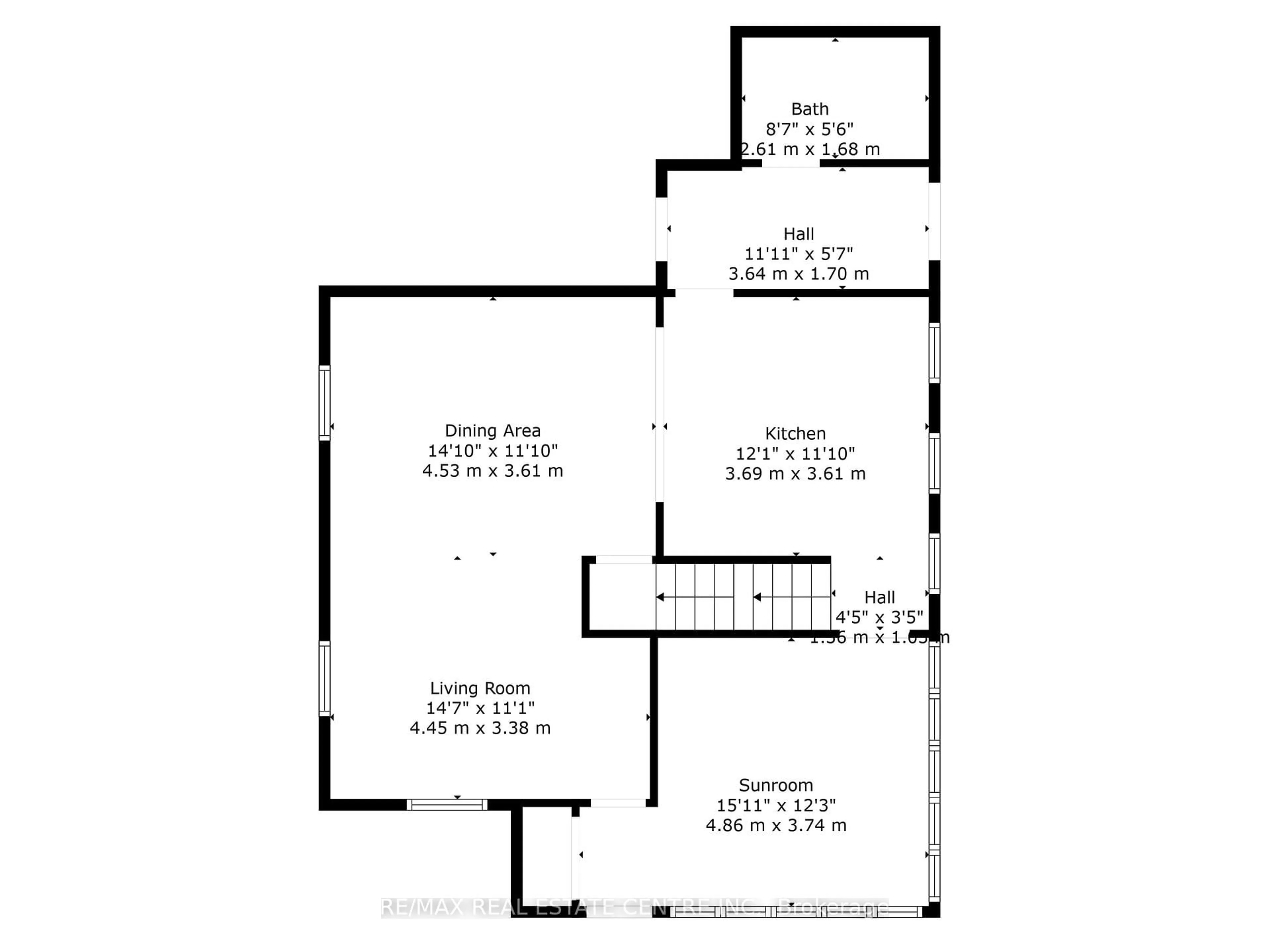 Floor plan for 129 Dufferin St, Shelburne Ontario L9V 2Z1