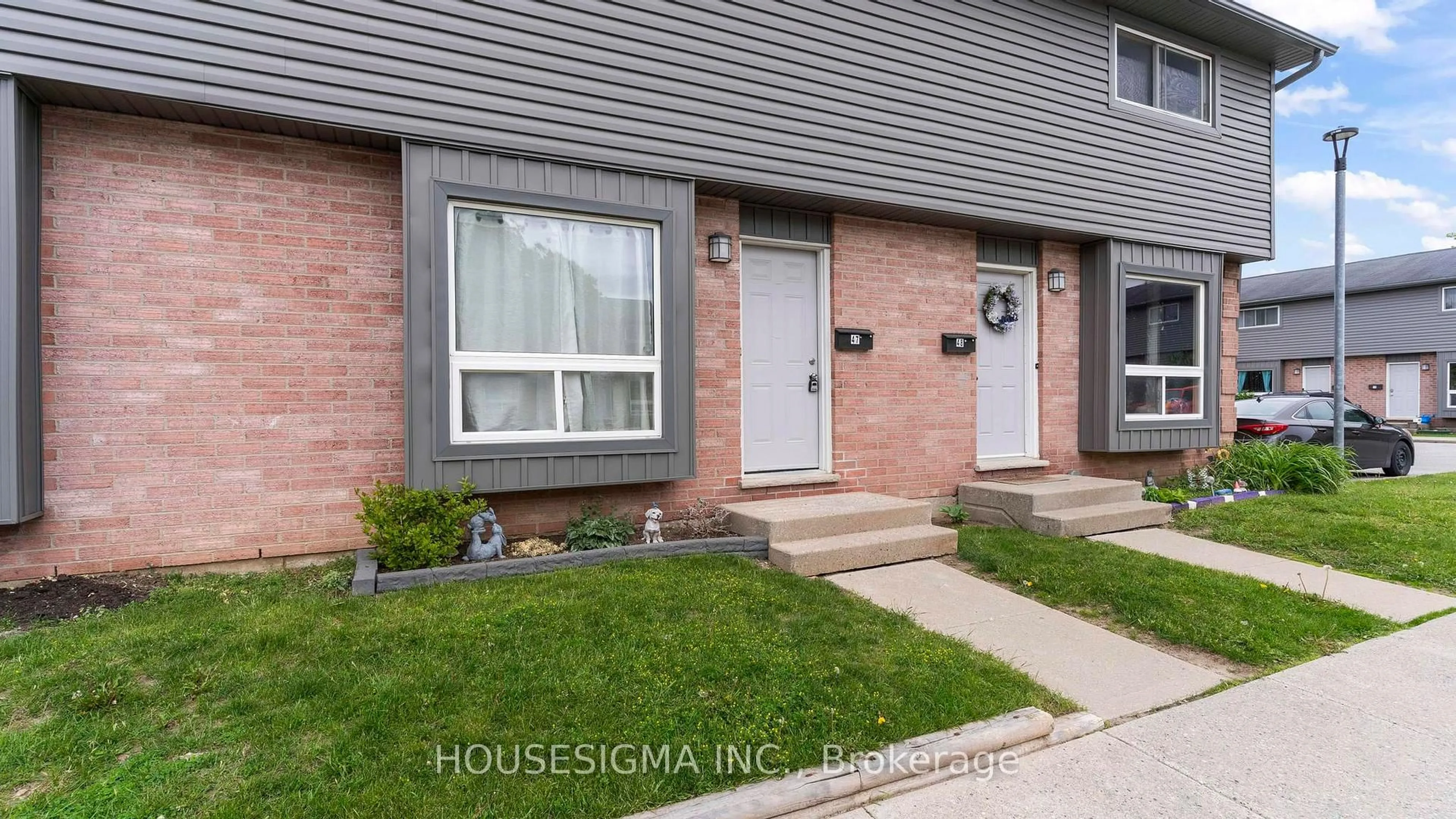 Home with brick exterior material, street for 1443 Huron St #47, London East Ontario N5V 2E6