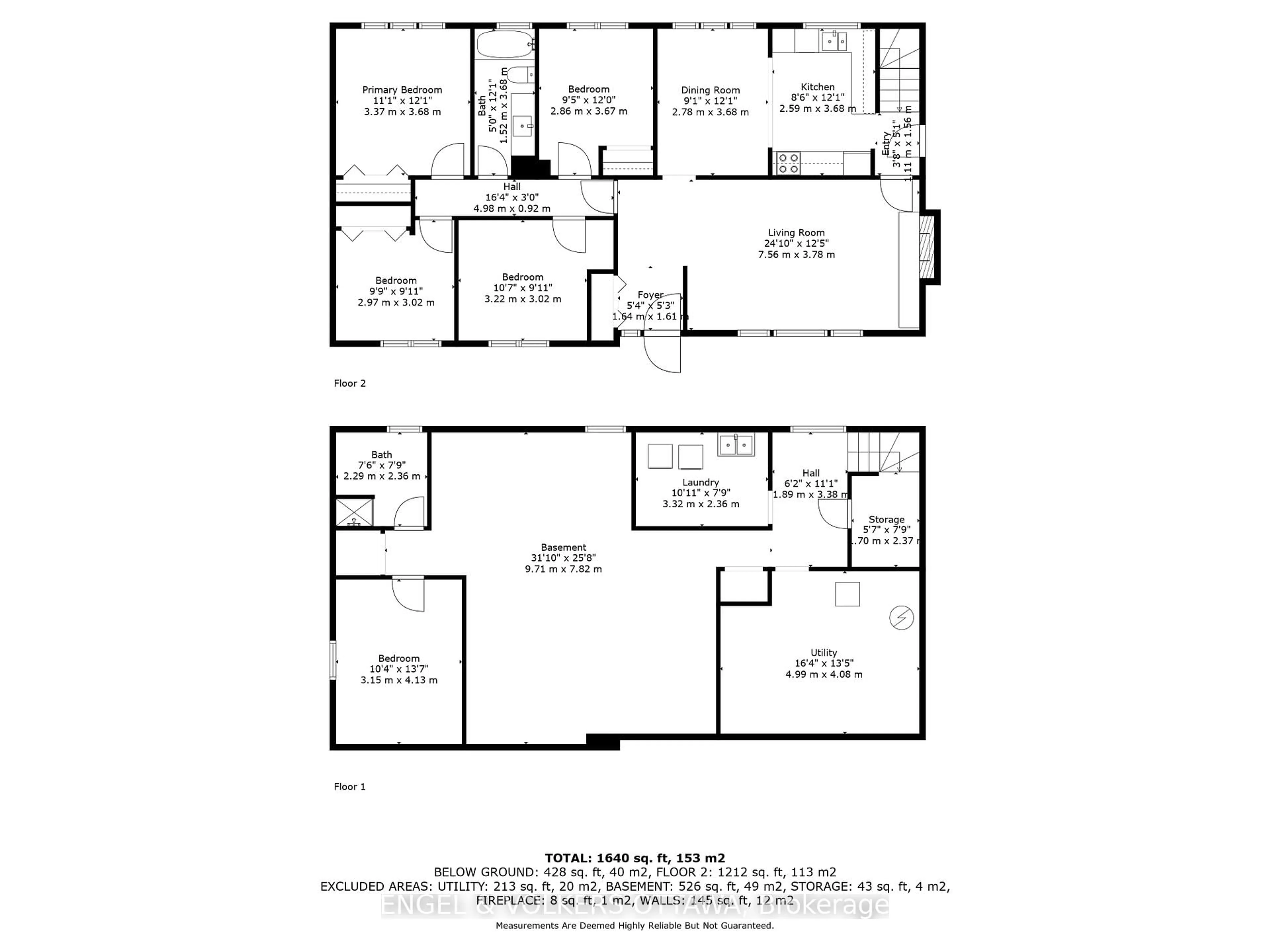 Floor plan for 15 Majestic Dr, Ottawa Ontario K2G 1C5