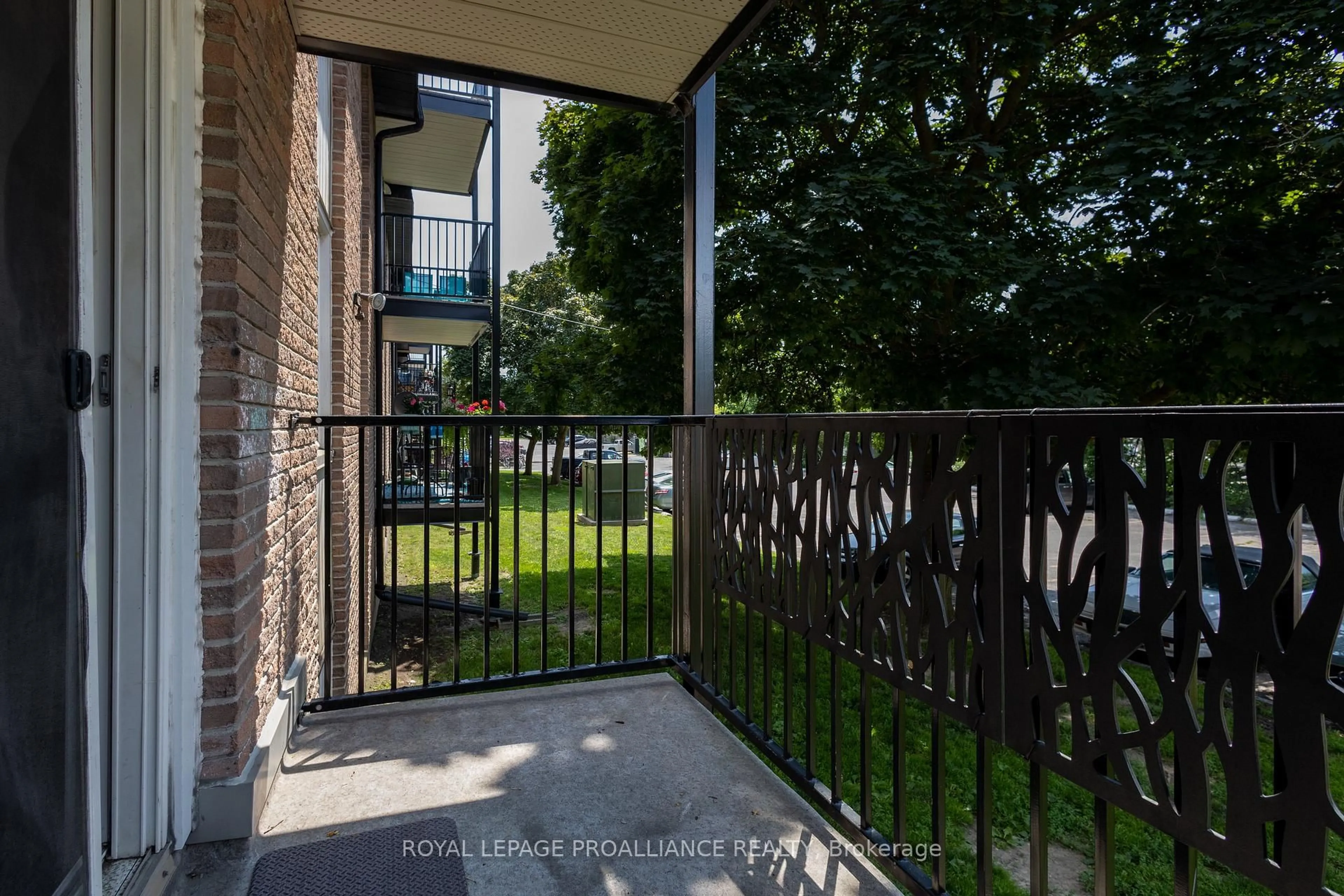 Balcony in the apartment, unknown for 25 College St #202, Belleville Ontario K8P 2E3