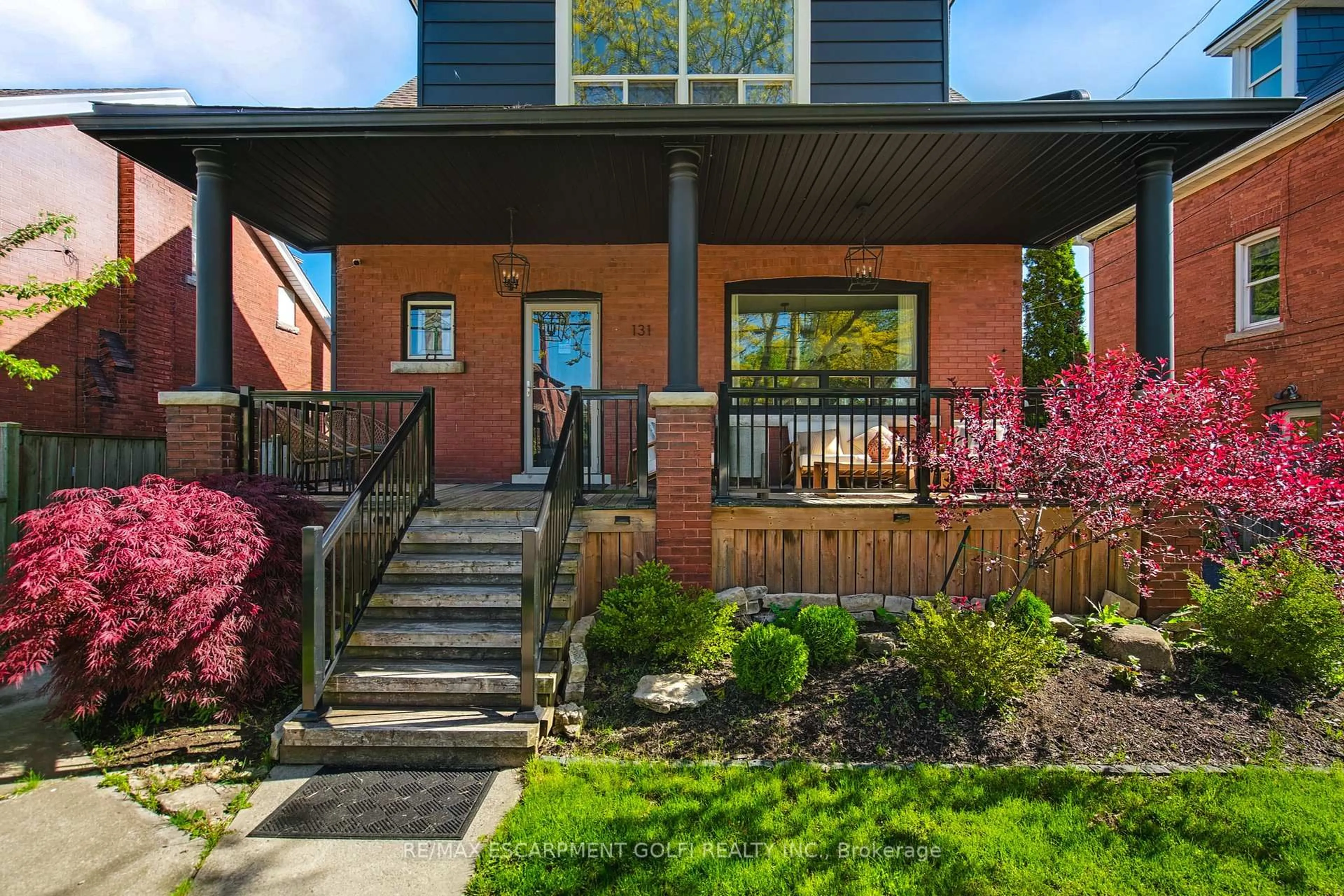 Home with brick exterior material, street for 131 Alpine Ave, Hamilton Ontario L9A 1A7