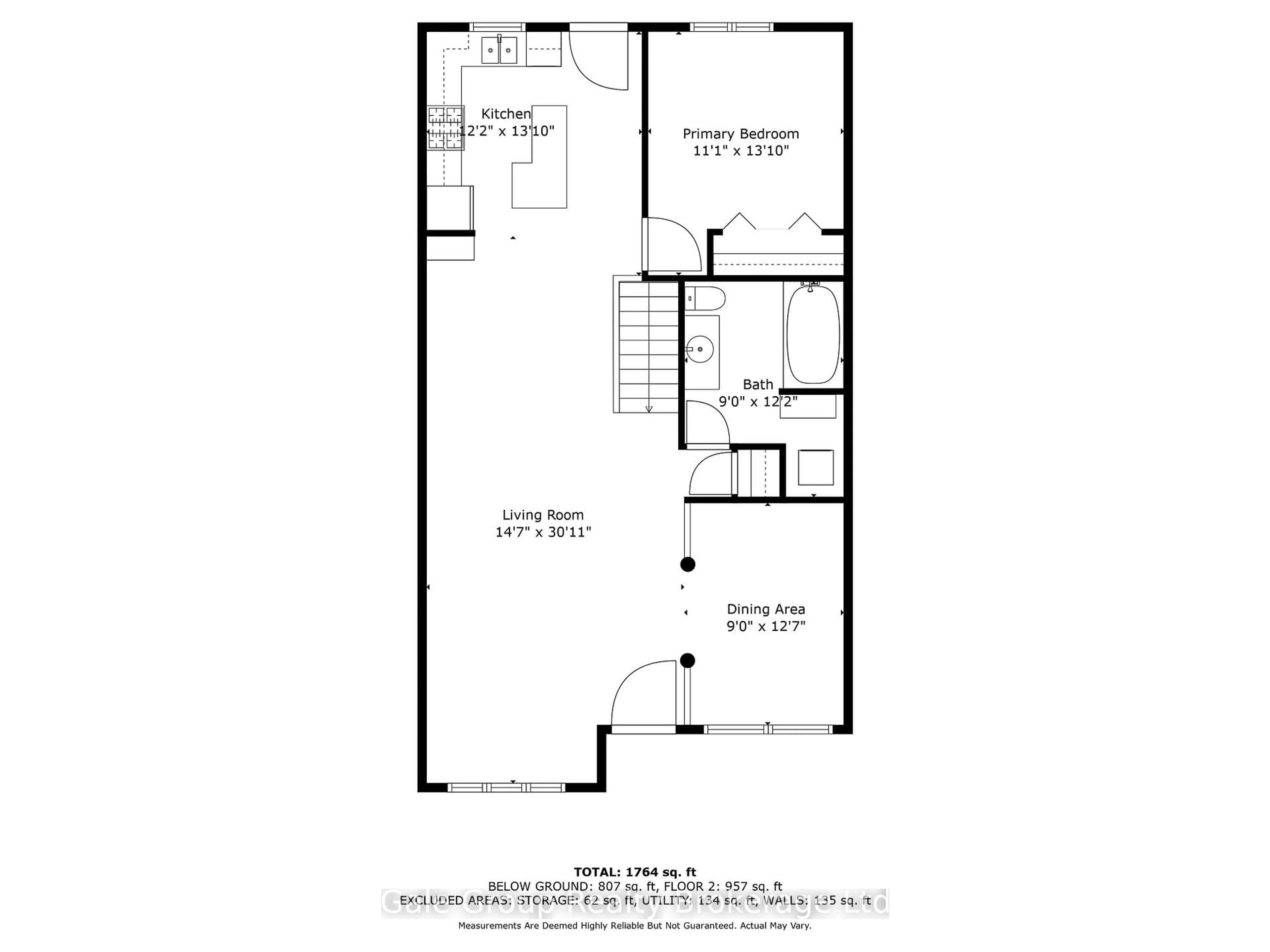Floor plan for 693 Southwood Way, Woodstock Ontario N4V 1H5
