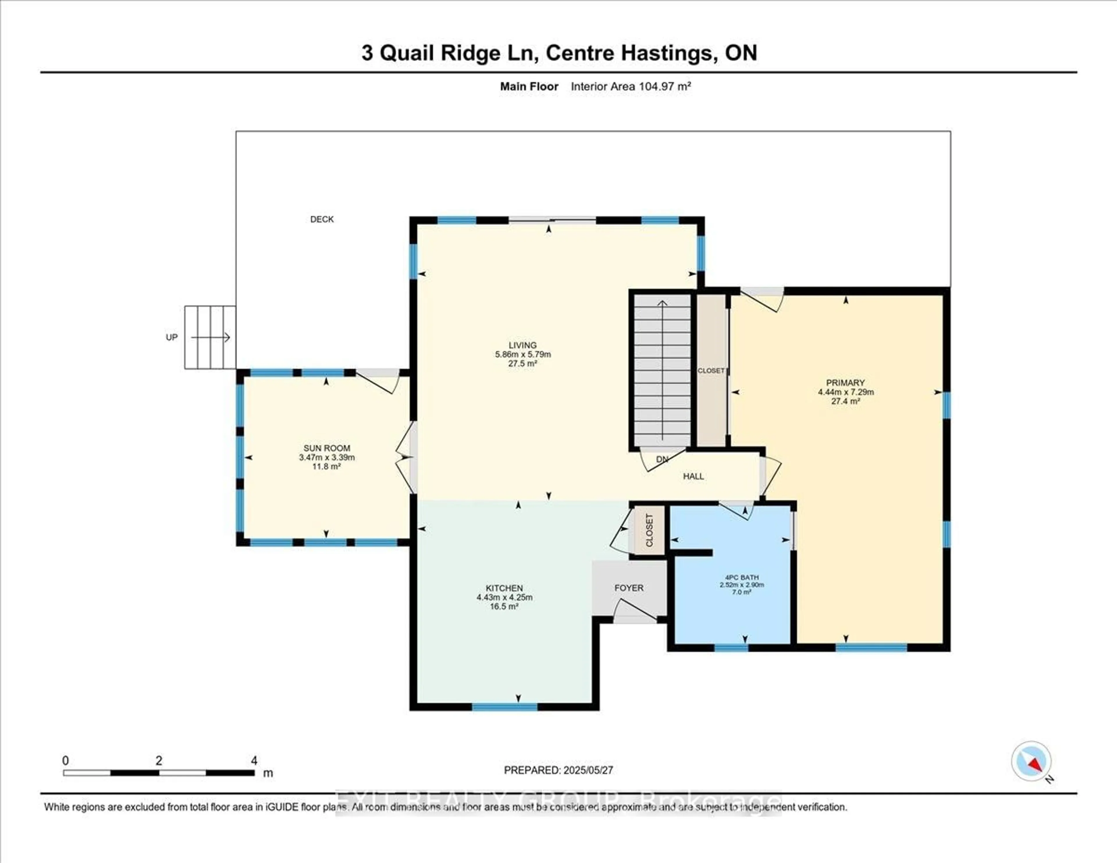 Floor plan for 3 Quail Ridge Lane, Tweed Ontario K0K 3J0