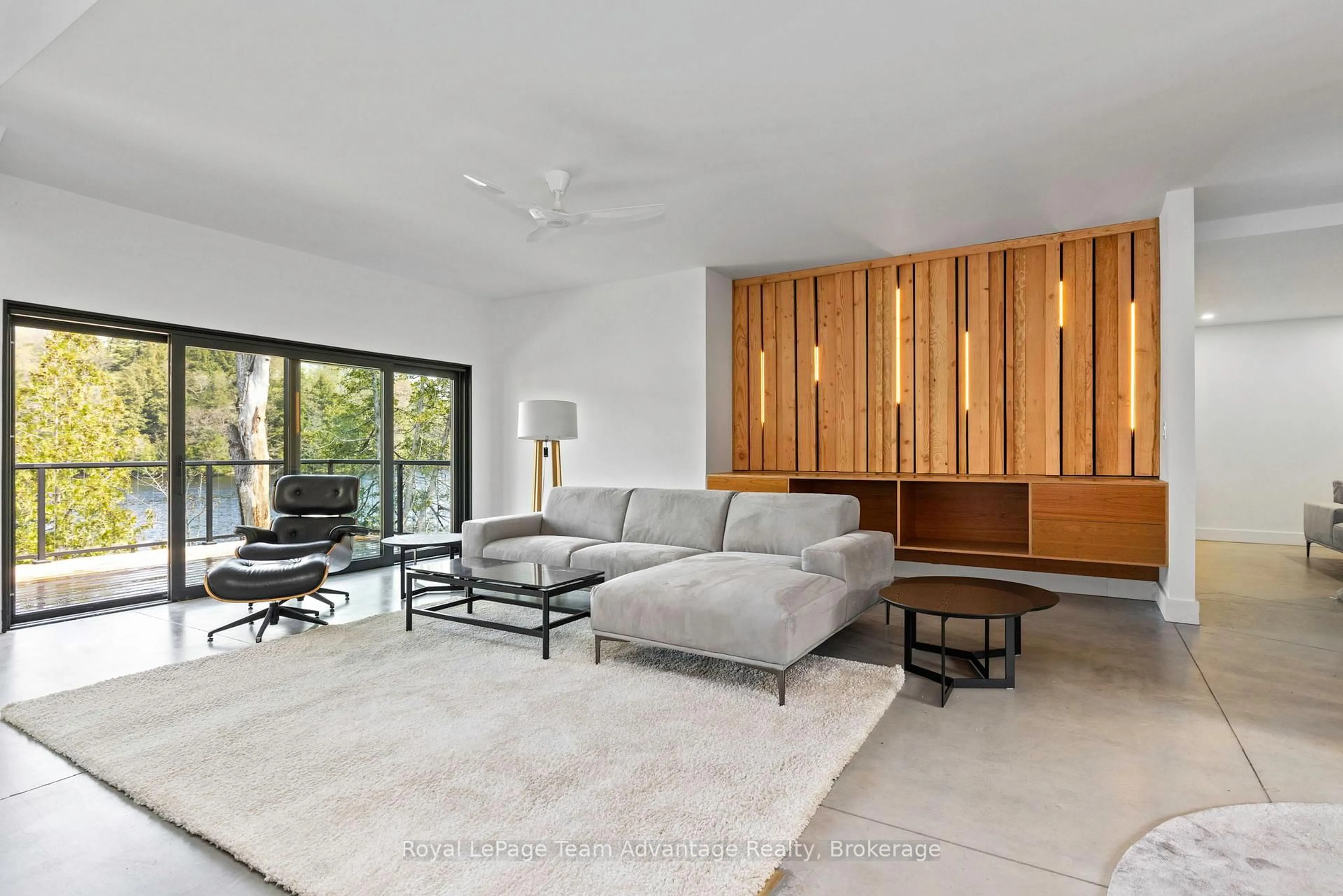 Living room with furniture, unknown for 1 Crane Walker Rd #18, The Archipelago Ontario P2A 0B7