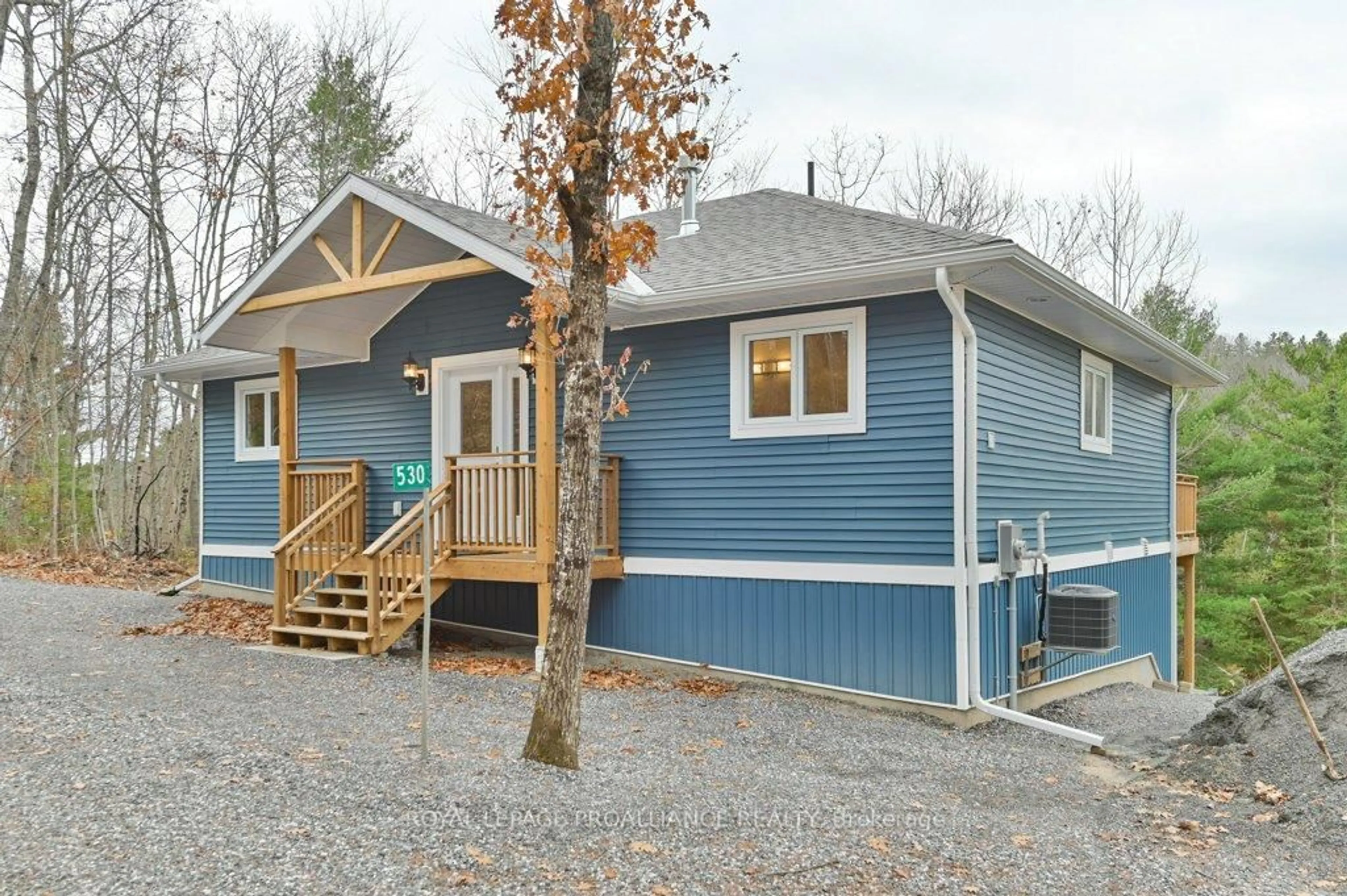 Home with vinyl exterior material, street for 530 Addington RD 5 Rd, Cloyne Ontario K0H 1K0