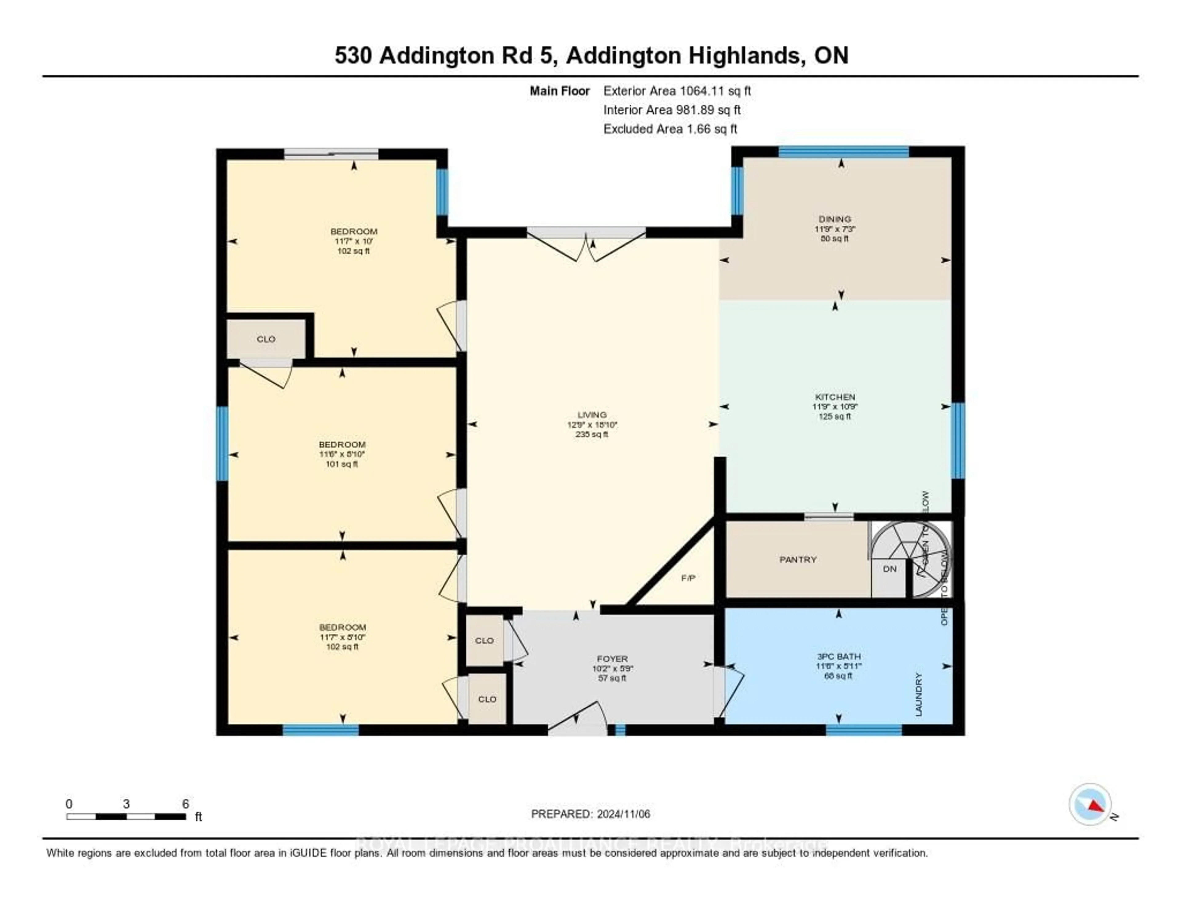 Floor plan for 530 Addington RD 5 Rd, Cloyne Ontario K0H 1K0