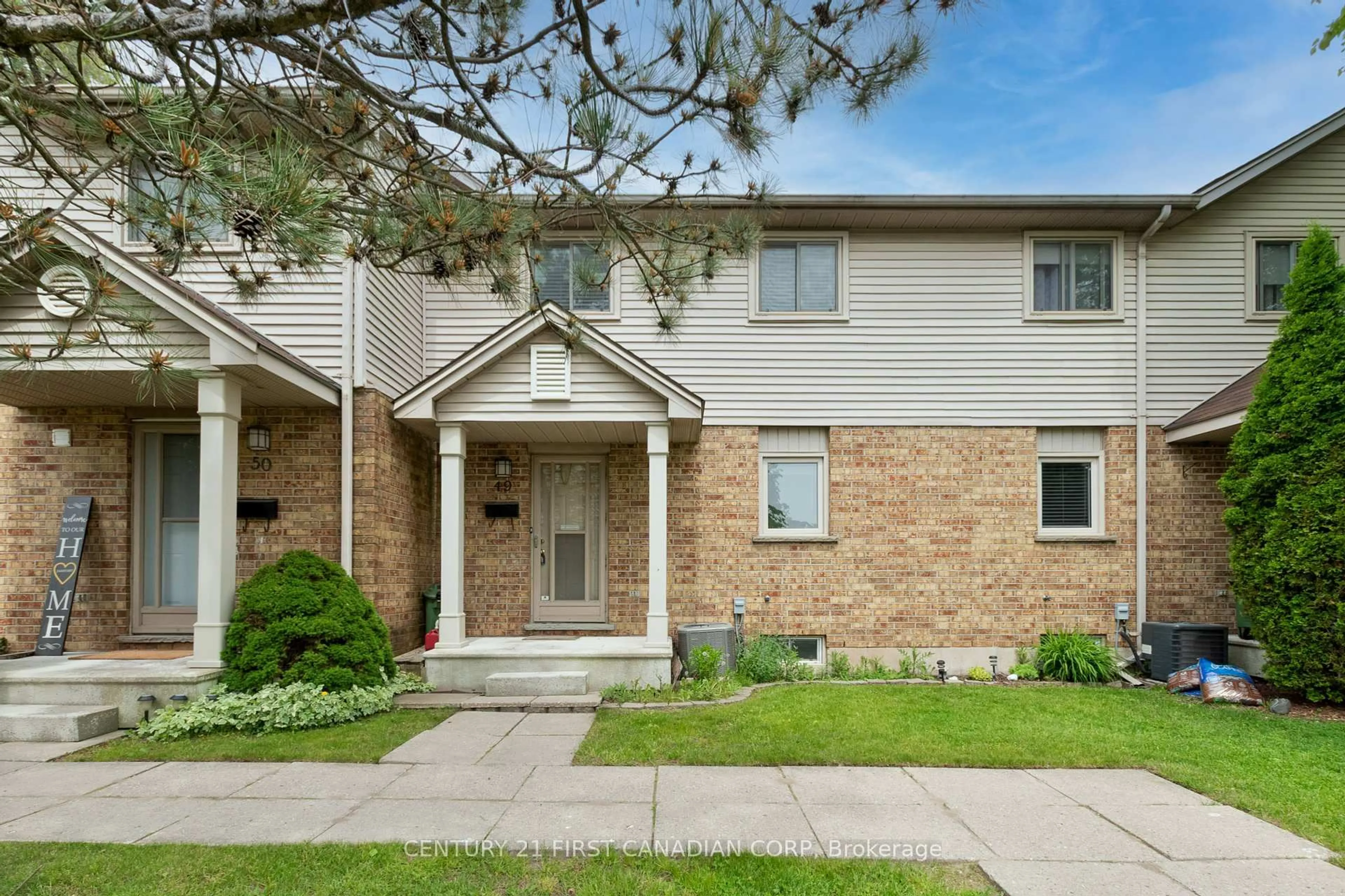 Home with brick exterior material, street for 217 Martinet Ave #49, London East Ontario N5V 4P5