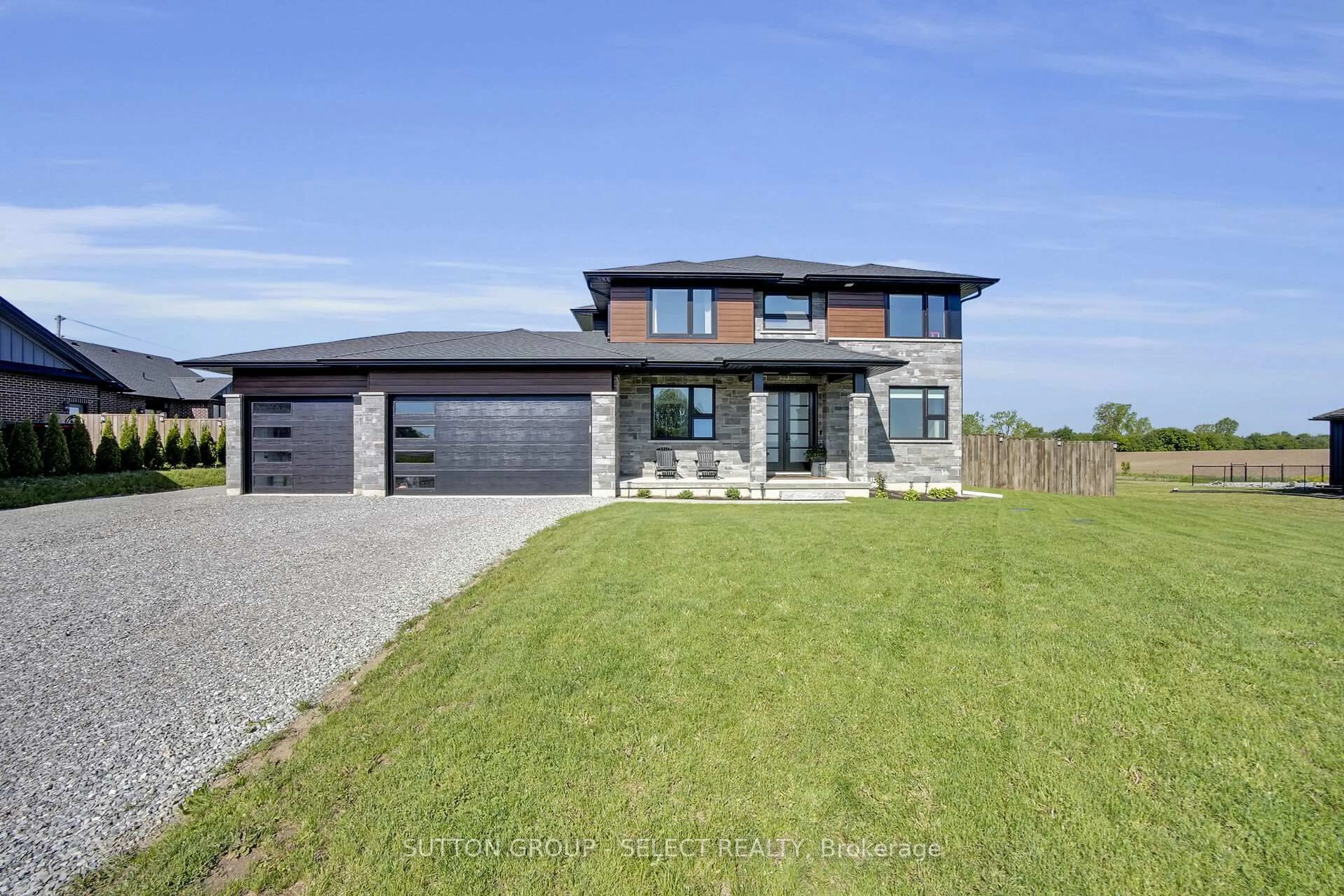 Home with brick exterior material, street for 11197 SPRINGWATER Rd, Aylmer Ontario N5H 2R6