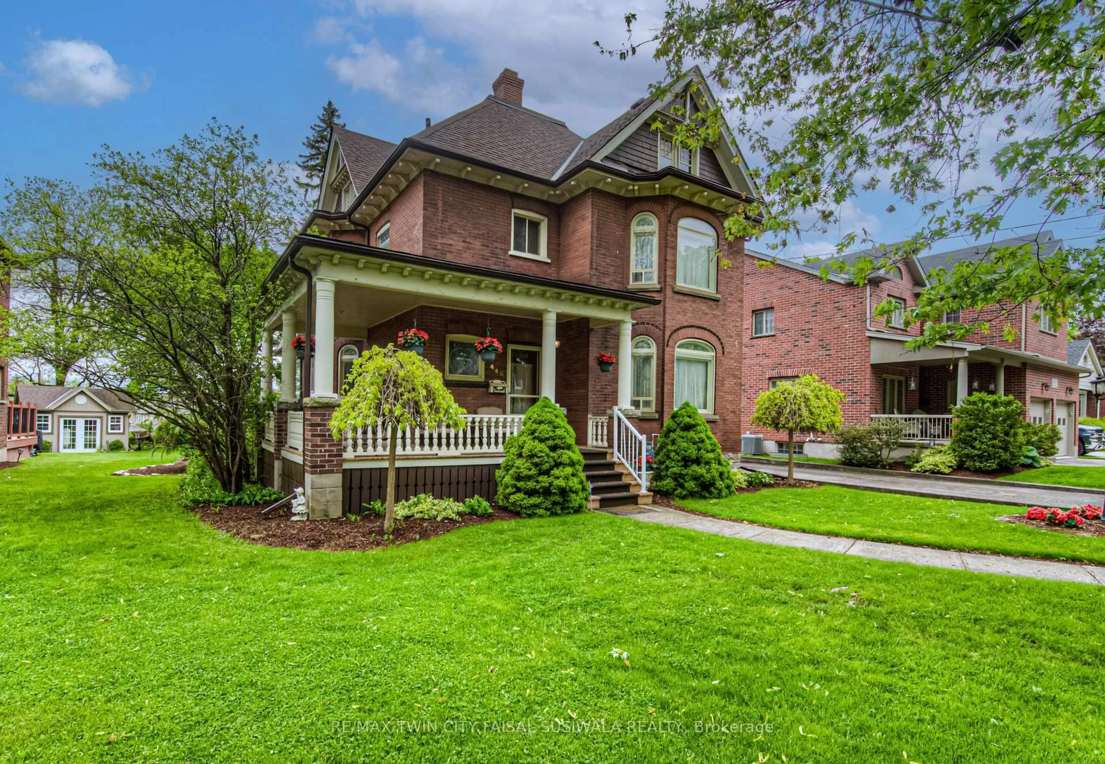 Home with brick exterior material, street for 445 Dover St, Cambridge Ontario N3H 1L1