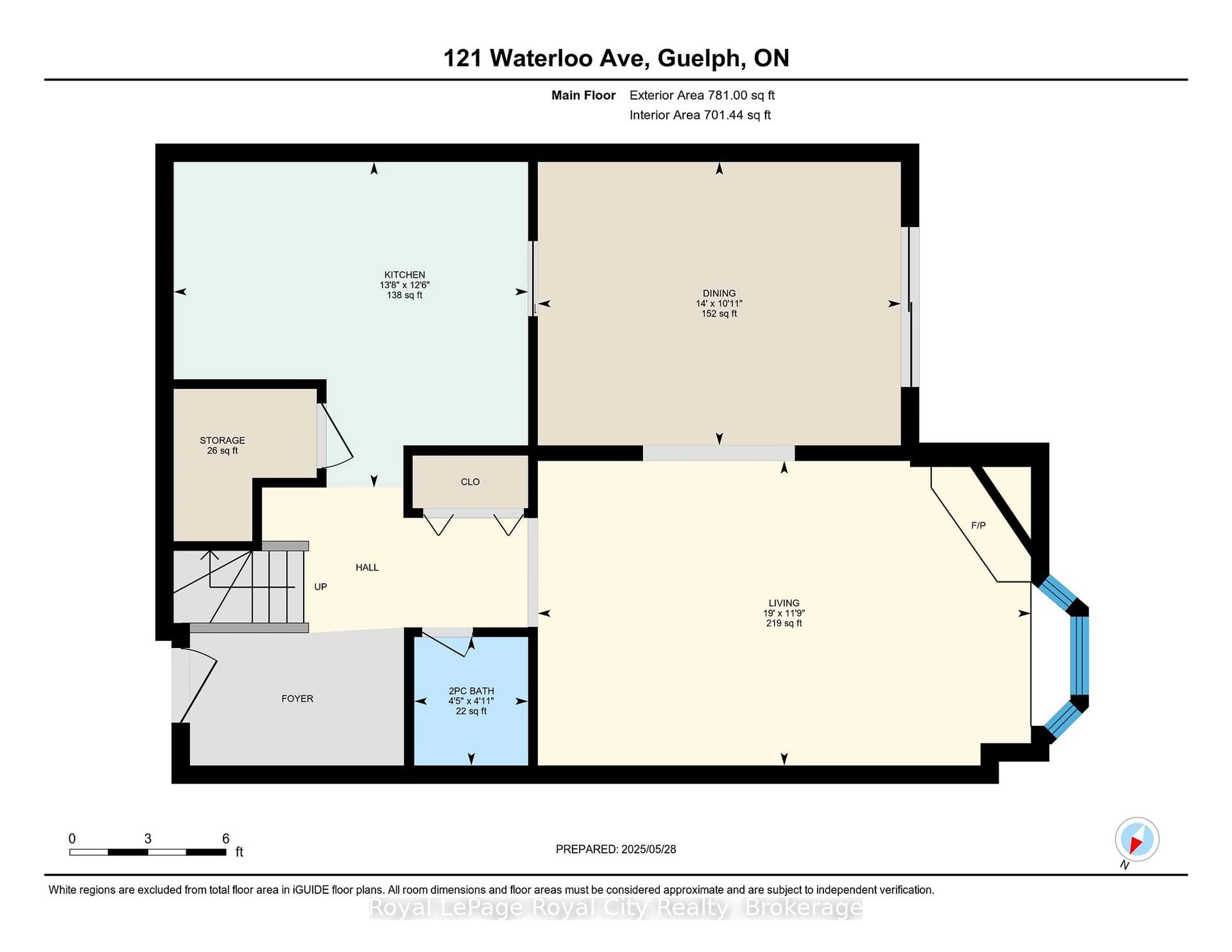 Floor plan for 121 Waterloo Ave #101, Guelph Ontario N1H 3H9