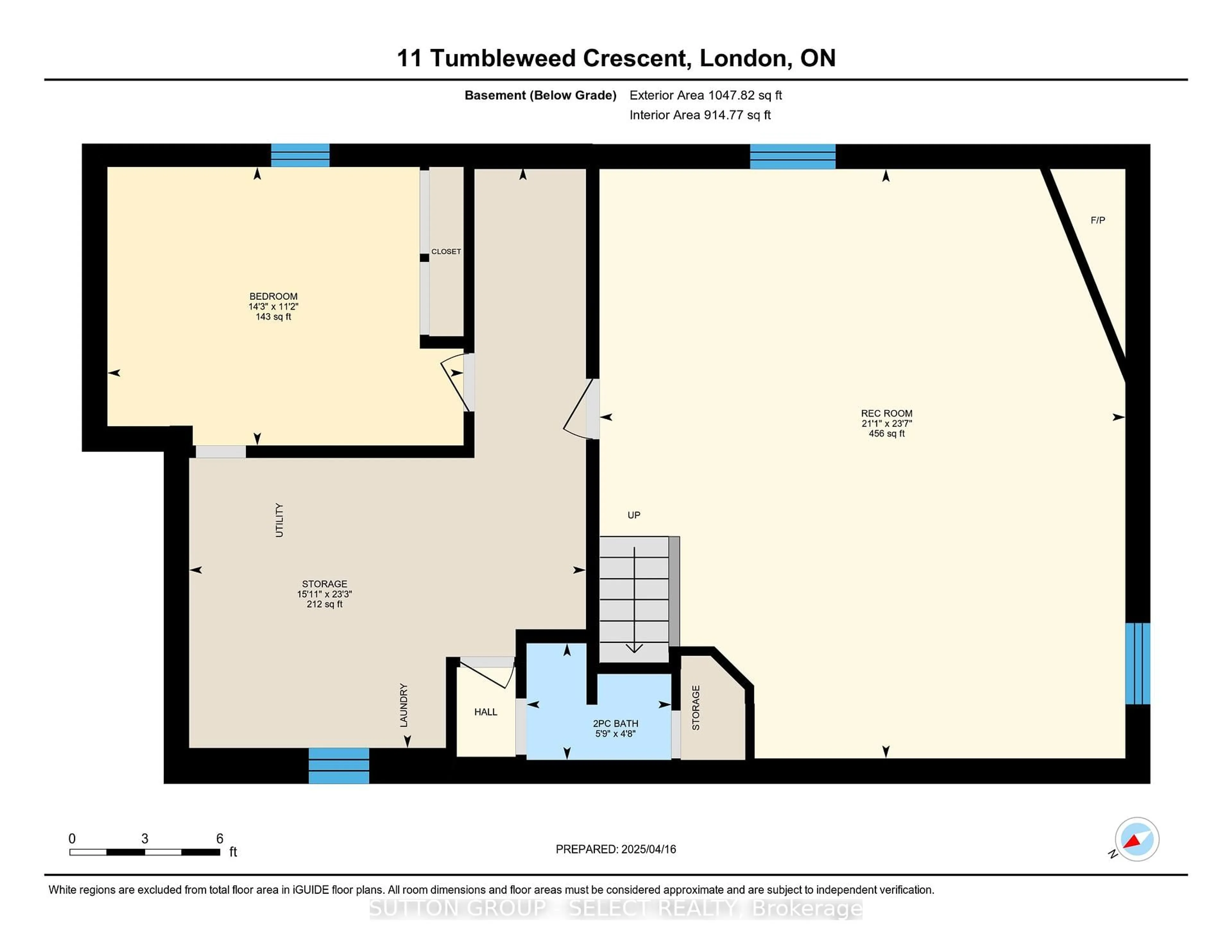 Floor plan for 11 Tumbleweed Cres, London South Ontario N6E 2N5