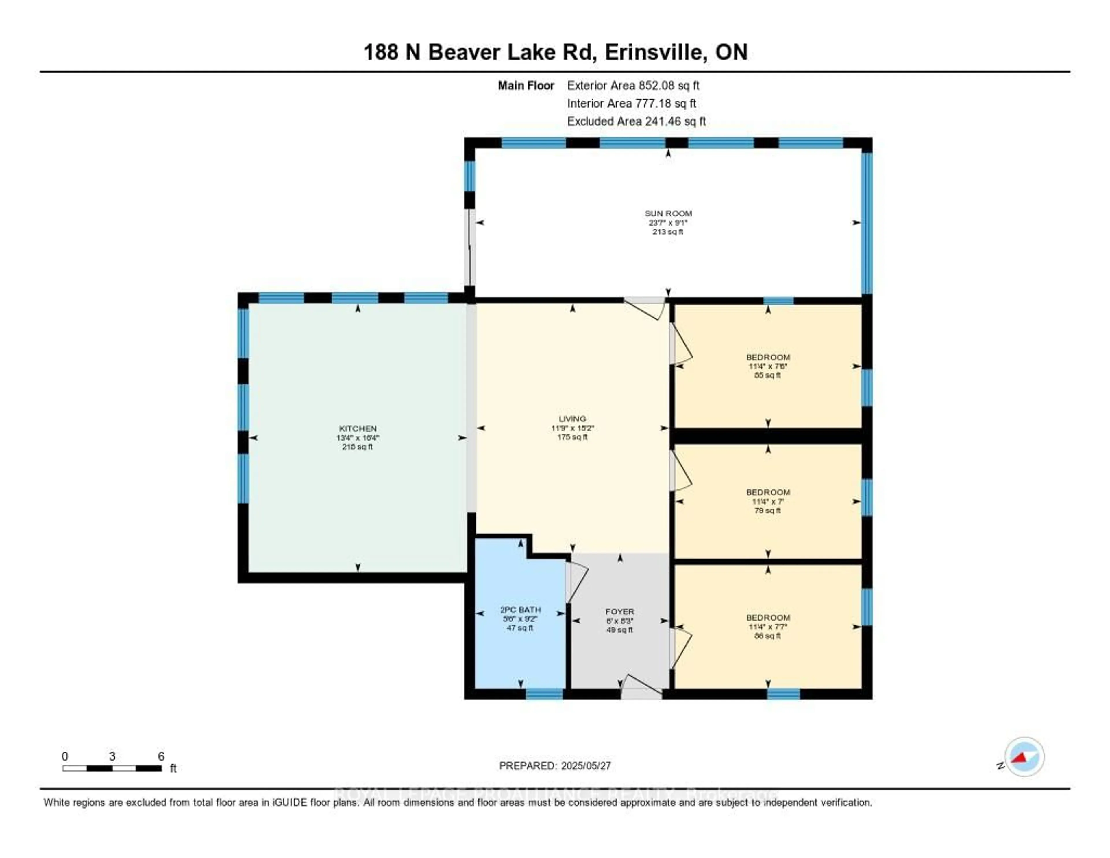 Floor plan for 188 North Beaver Lake Rd, Stone Mills Ontario K0K 2A0