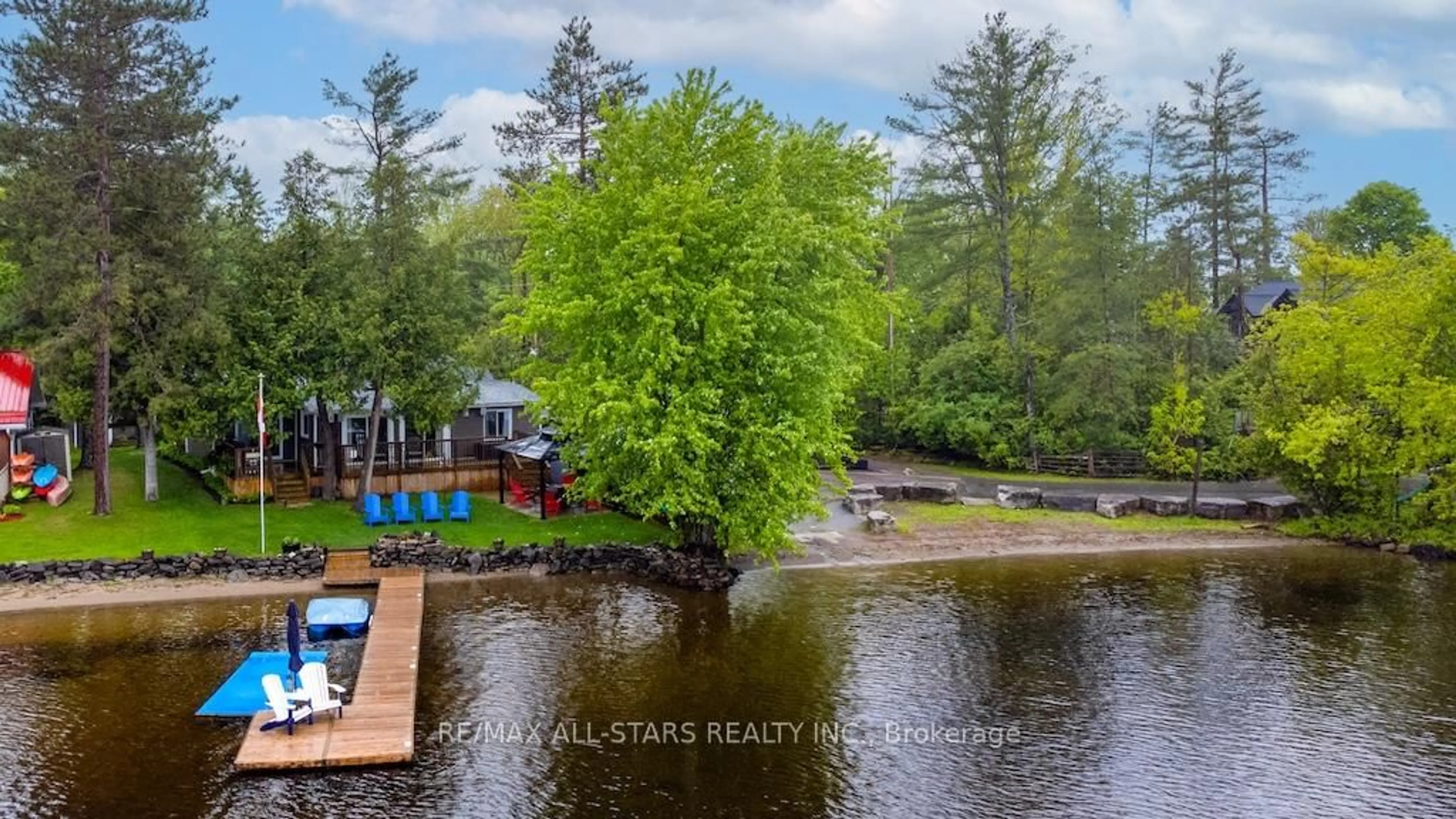 A pic from outside/outdoor area/front of a property/back of a property/a pic from drone, water/lake/river/ocean view for 2 Fire Route 33 N/A, Havelock-Belmont-Methuen Ontario K0L 1Z0