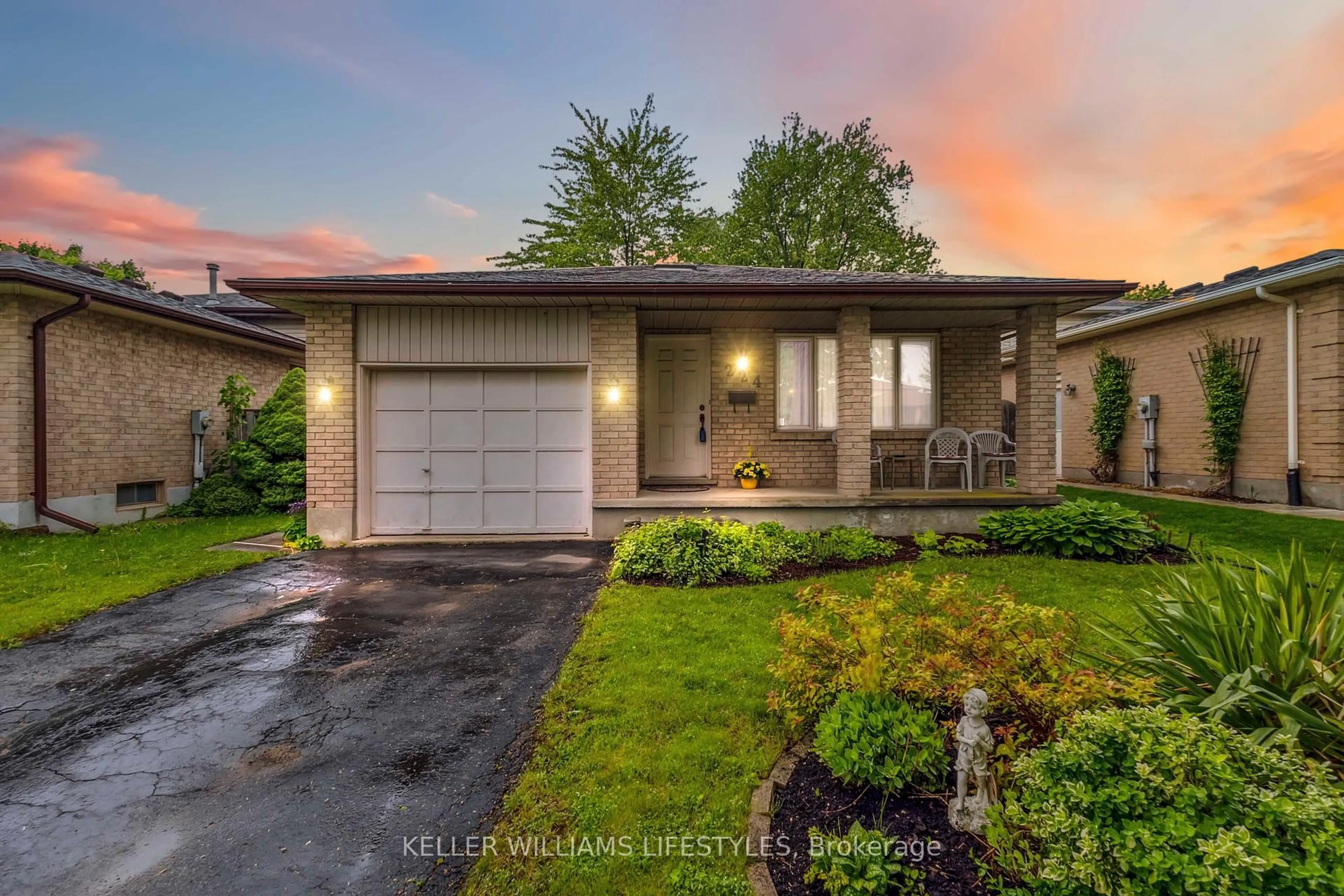 Home with brick exterior material, street for 224 Banbury Cres, London South Ontario N5Z 4T8