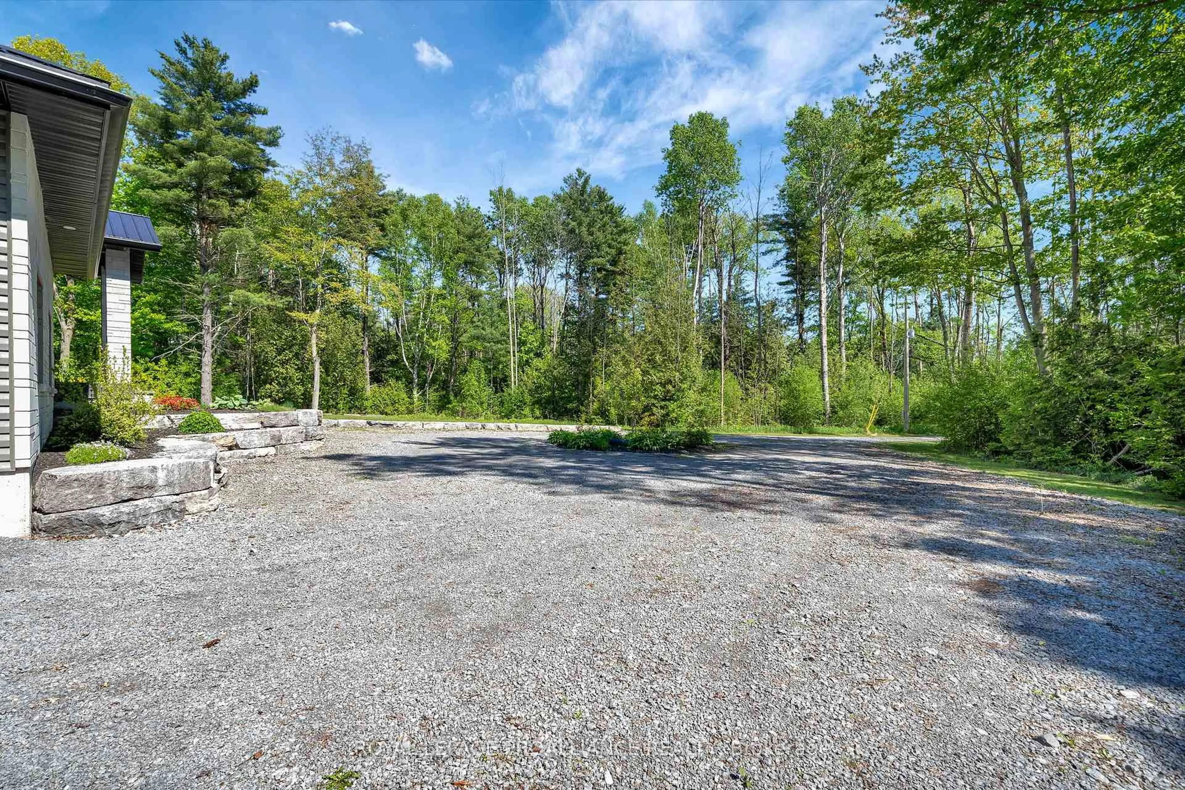 Patio, forest/trees view for 21514 Loyalist Pkwy, Prince Edward County Ontario K0K 1L0