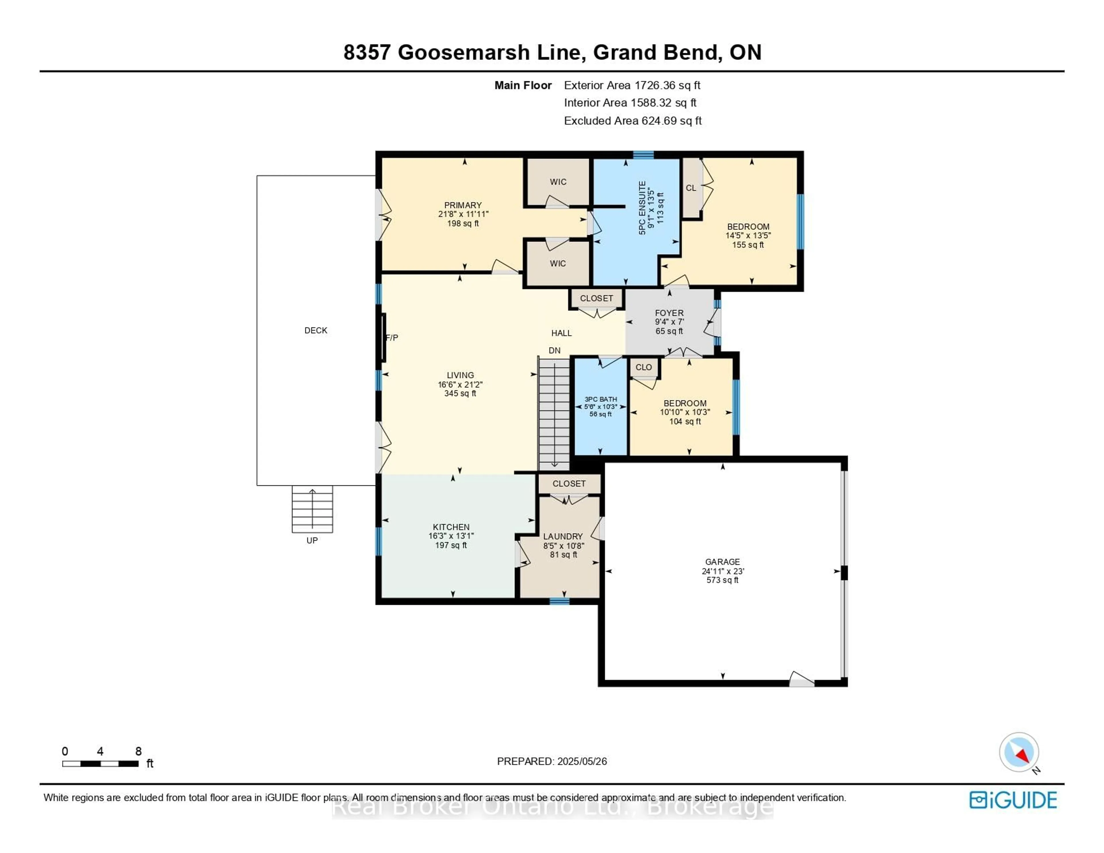 Floor plan for 8357 Goosemarsh Line, Lambton Shores Ontario N0M 1T0