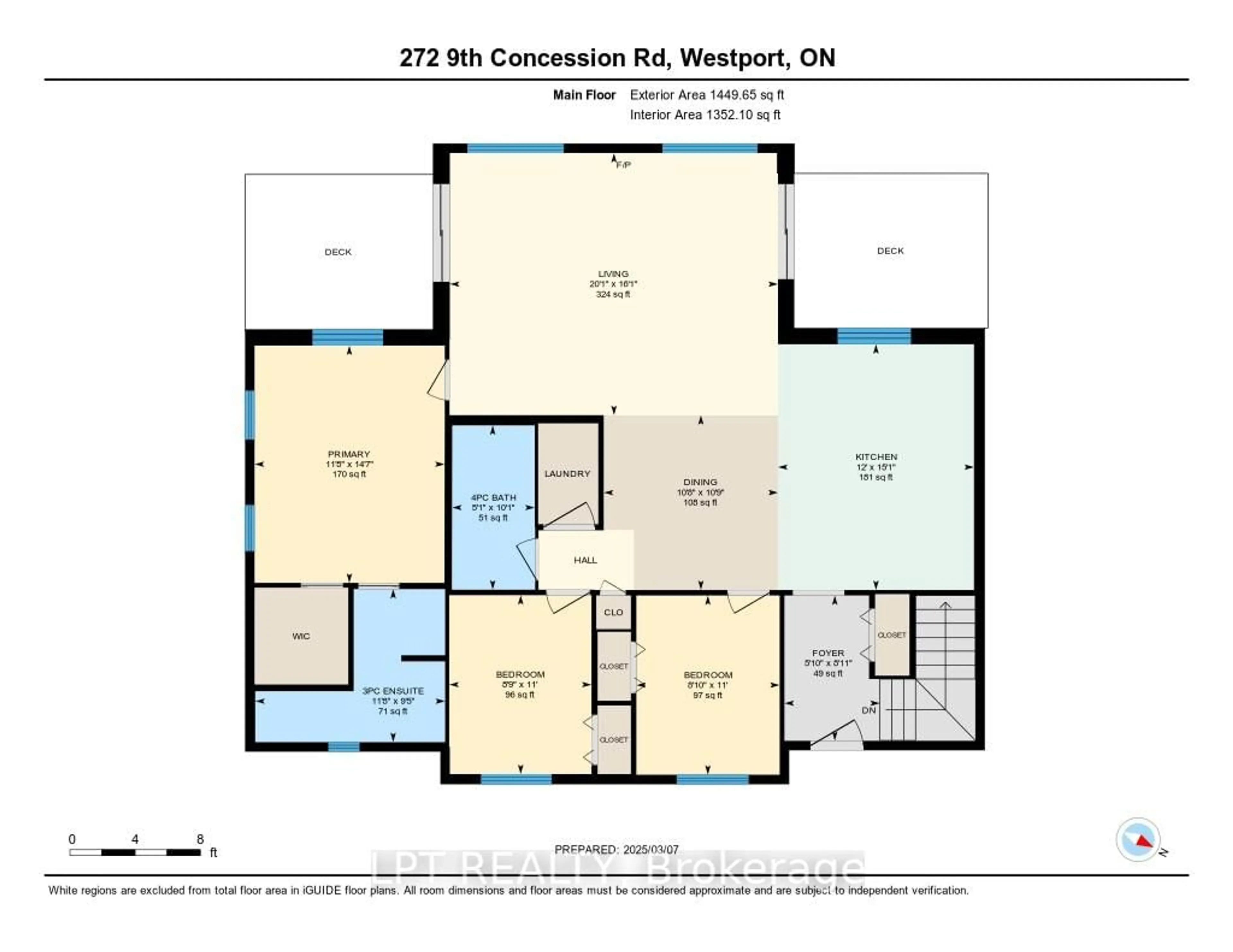 Floor plan for 272 9th Concession Rd, Rideau Lakes Ontario K0G 1X0
