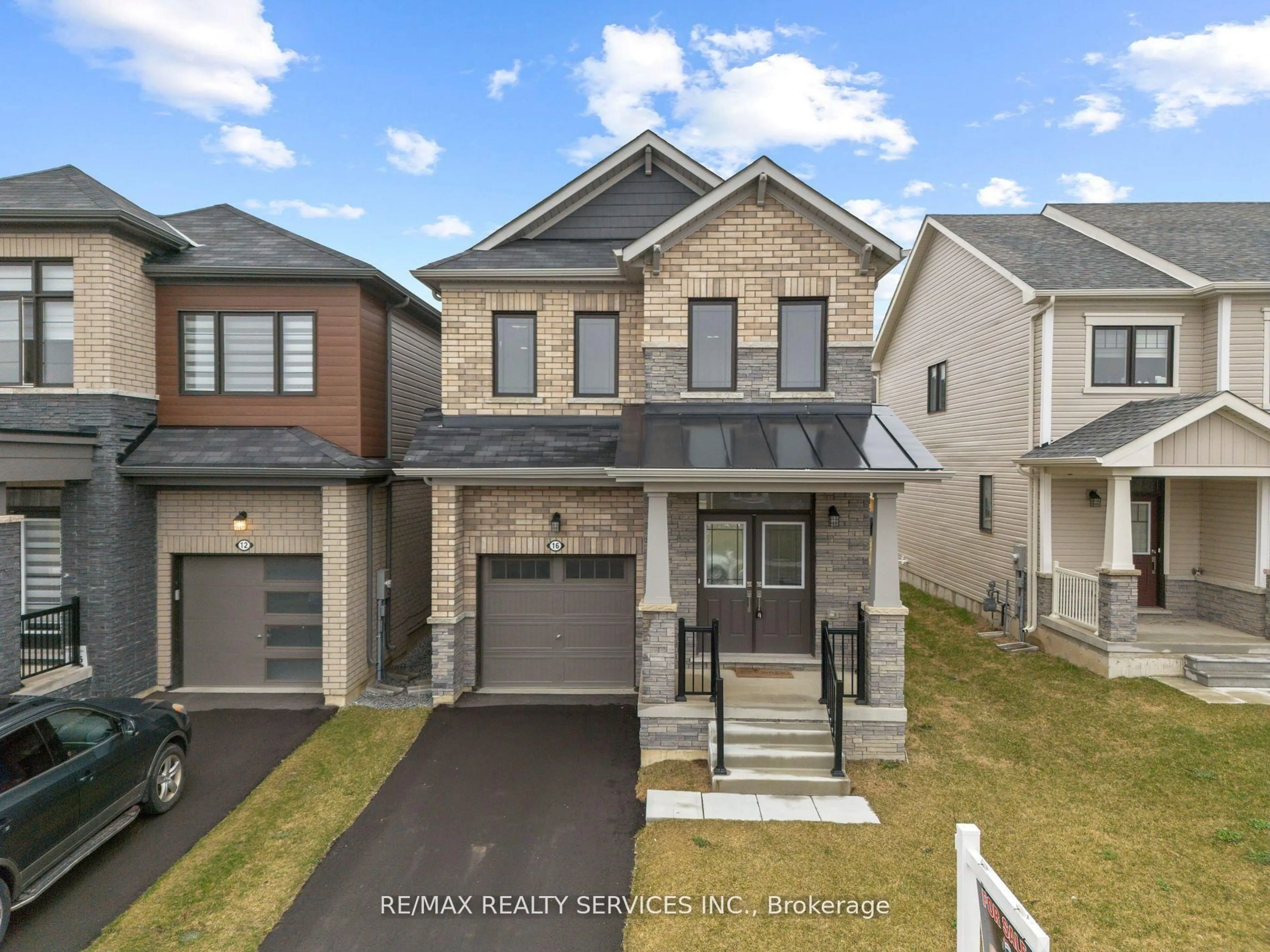 Home with brick exterior material, street for 16 Concord Dr, Thorold Ontario L2V 0K9
