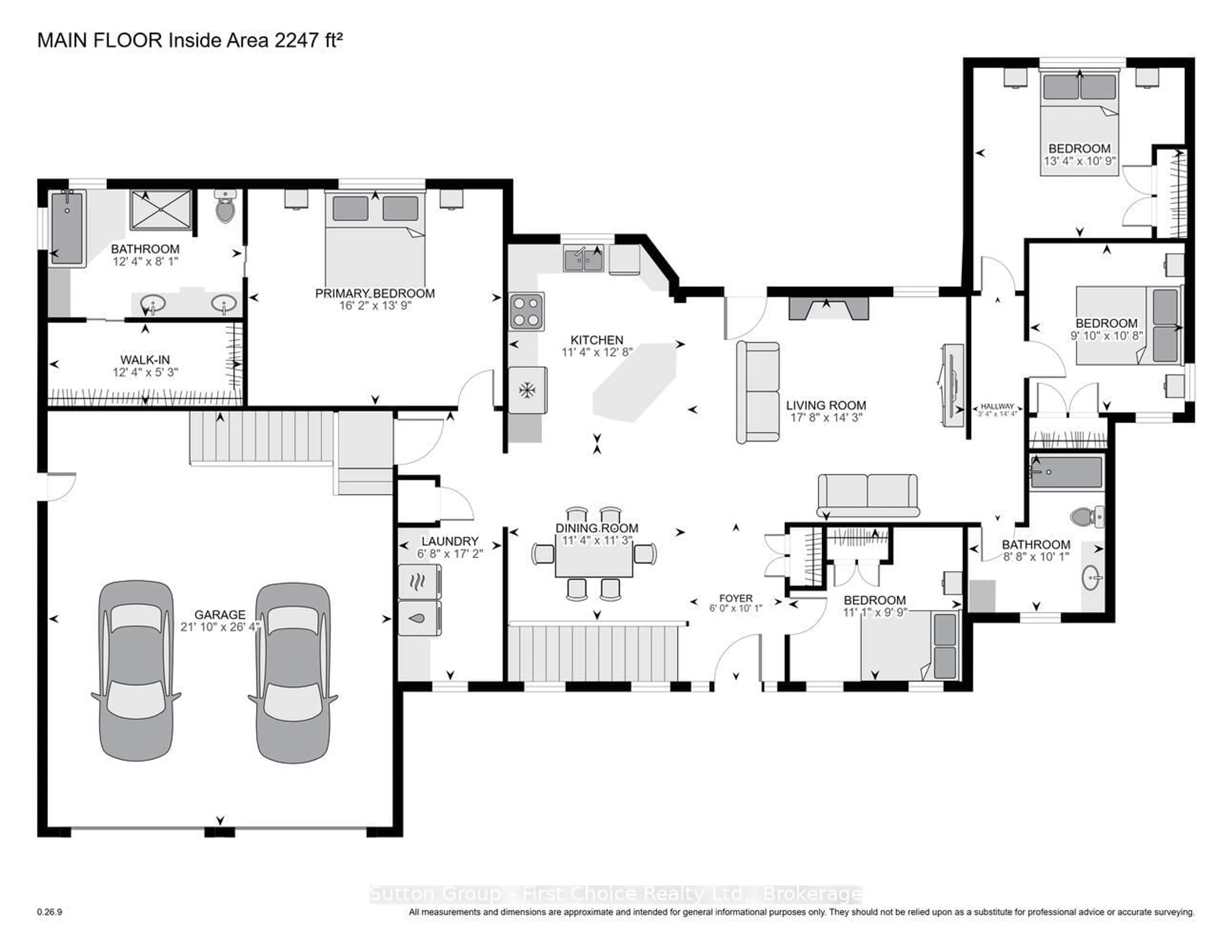 Floor plan for 267 Sunset Dr, West Perth Ontario N0K 1N0