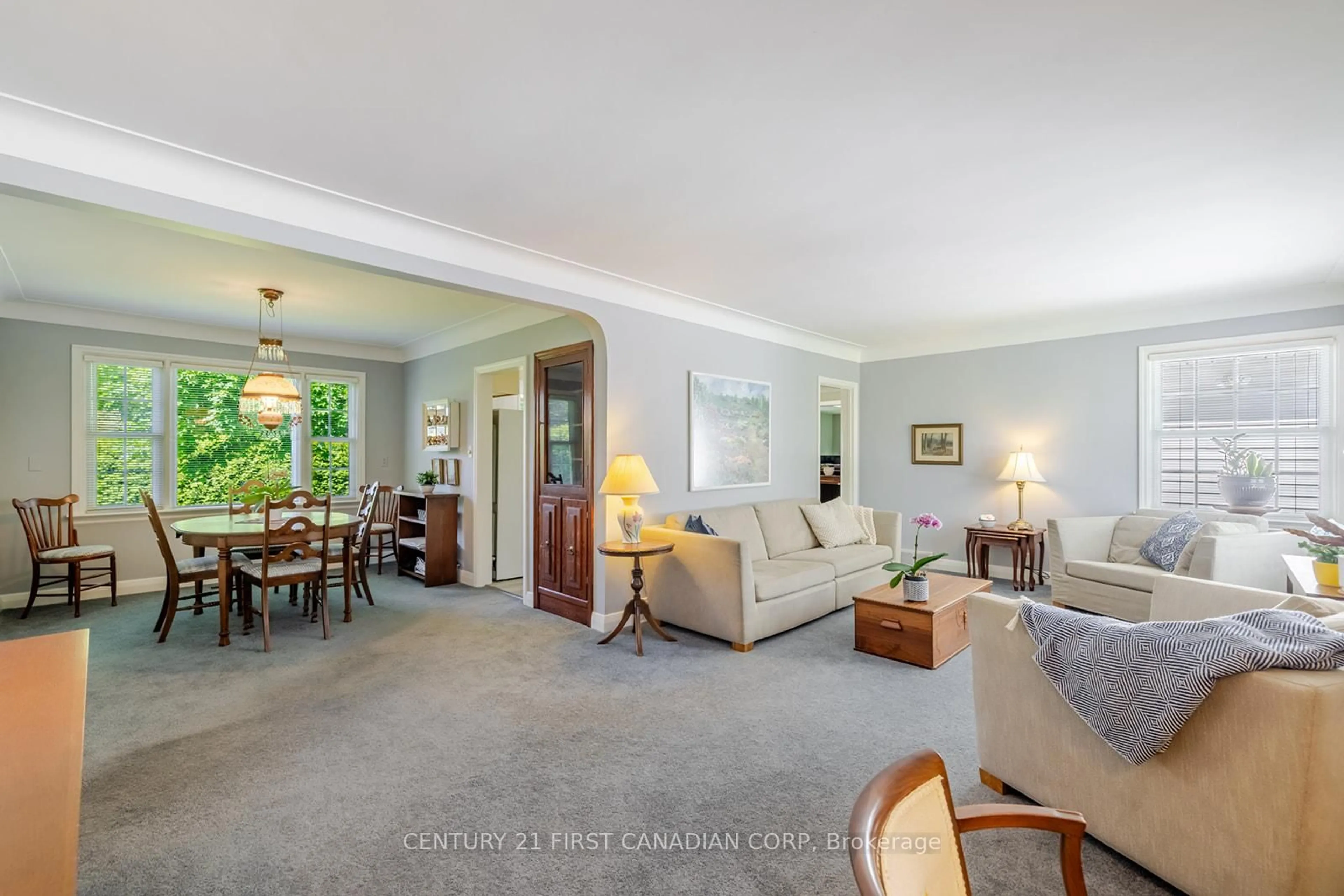 Living room with furniture, carpet floor for 226 Margaret St, Dutton/Dunwich Ontario N0L 1J0