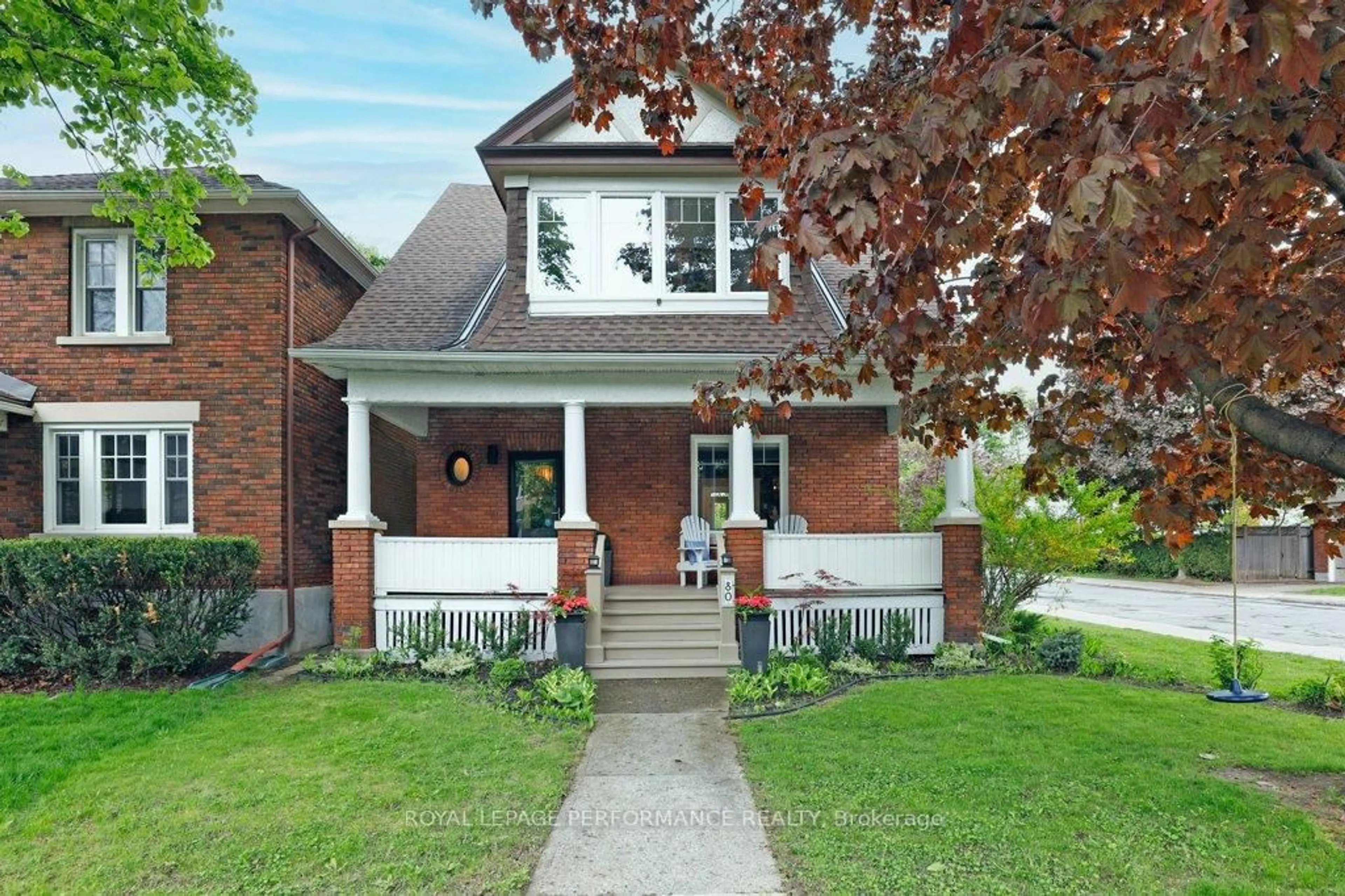 Home with brick exterior material, street for 80 Renfrew Ave, Ottawa Ontario K1S 1Z5