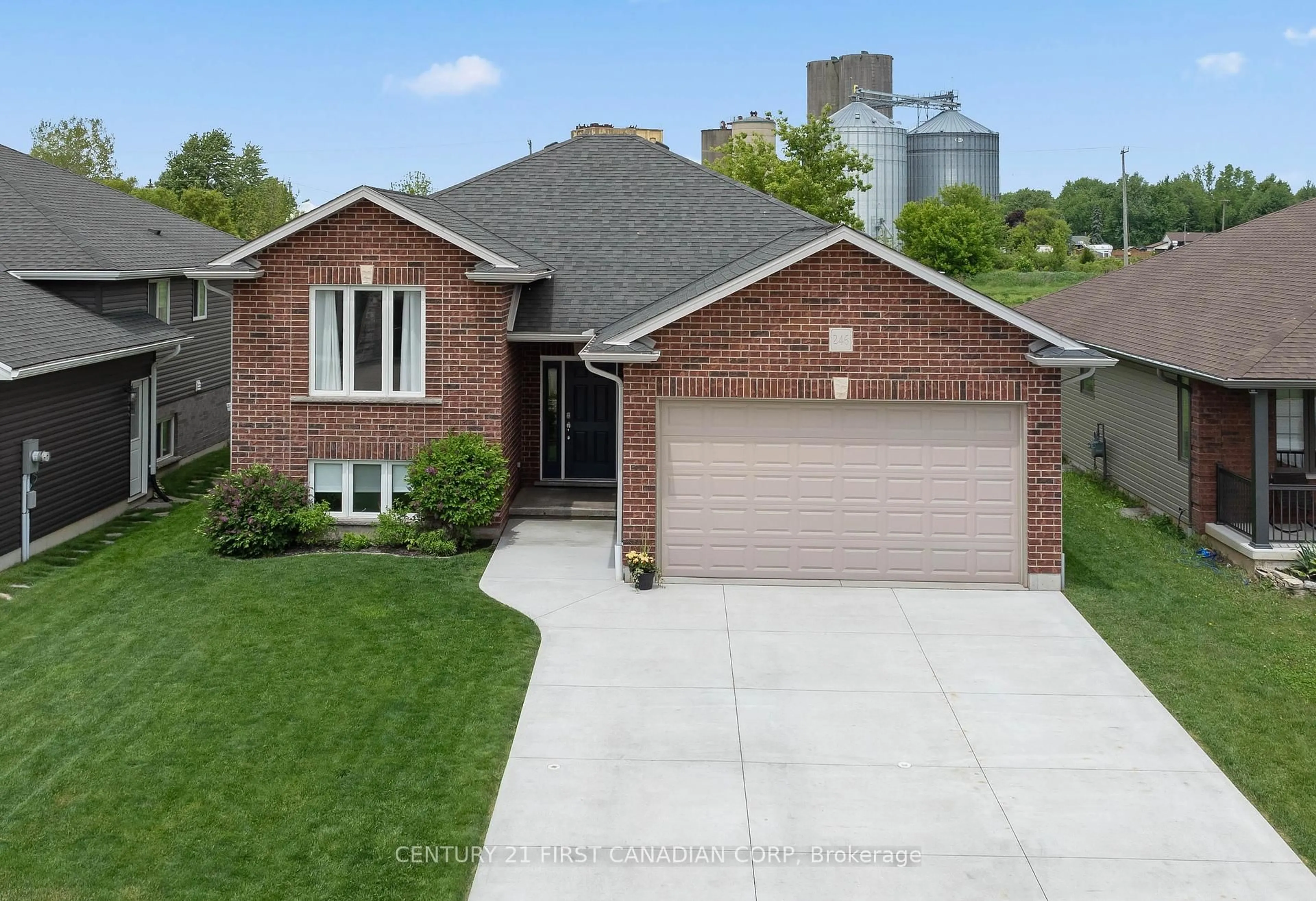 Home with brick exterior material, street for 246 South St, Southwest Middlesex Ontario N0L 1M0