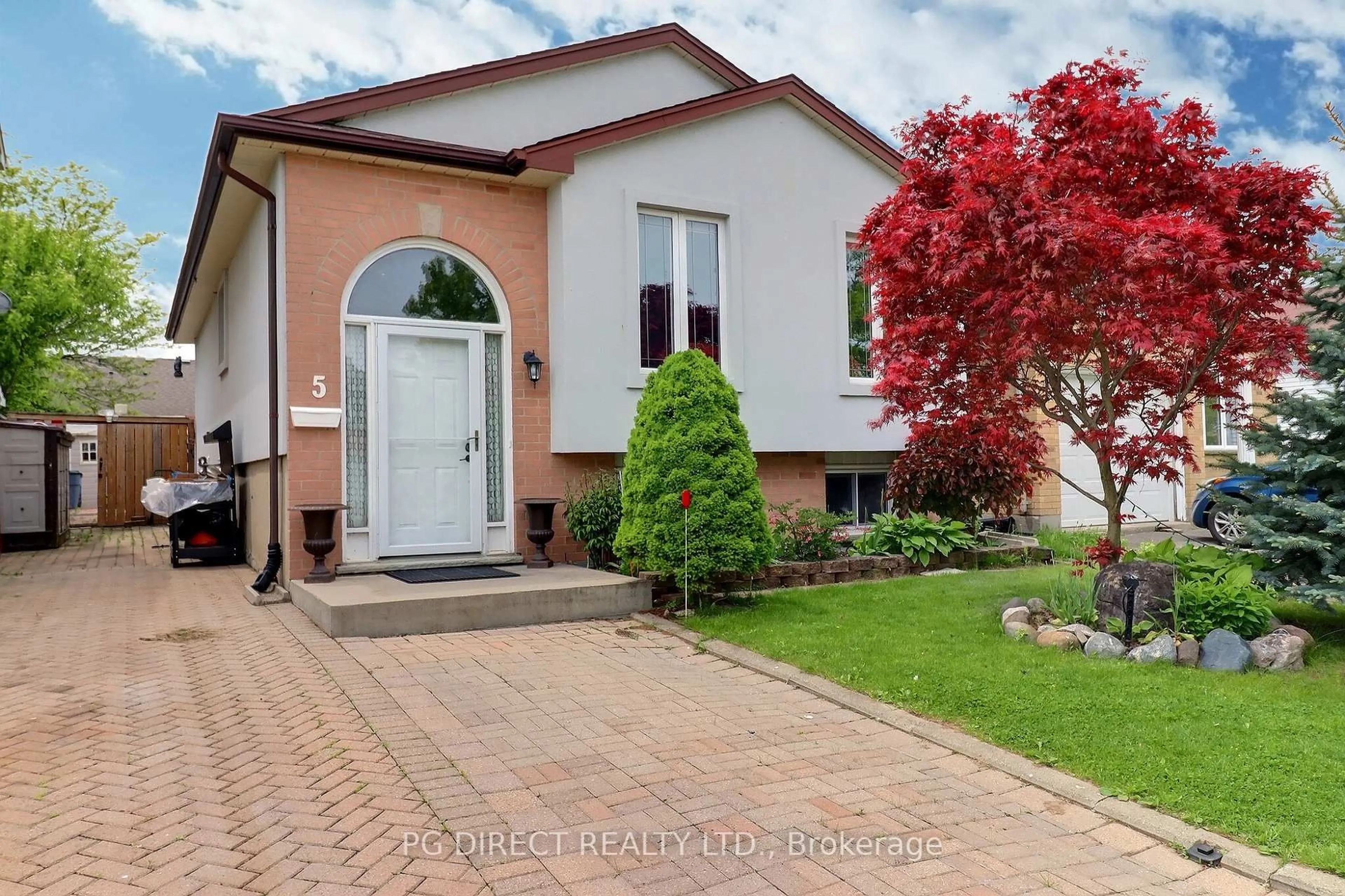 Home with brick exterior material, street for 5 Gerald Cres, London South Ontario N5Z 5A3