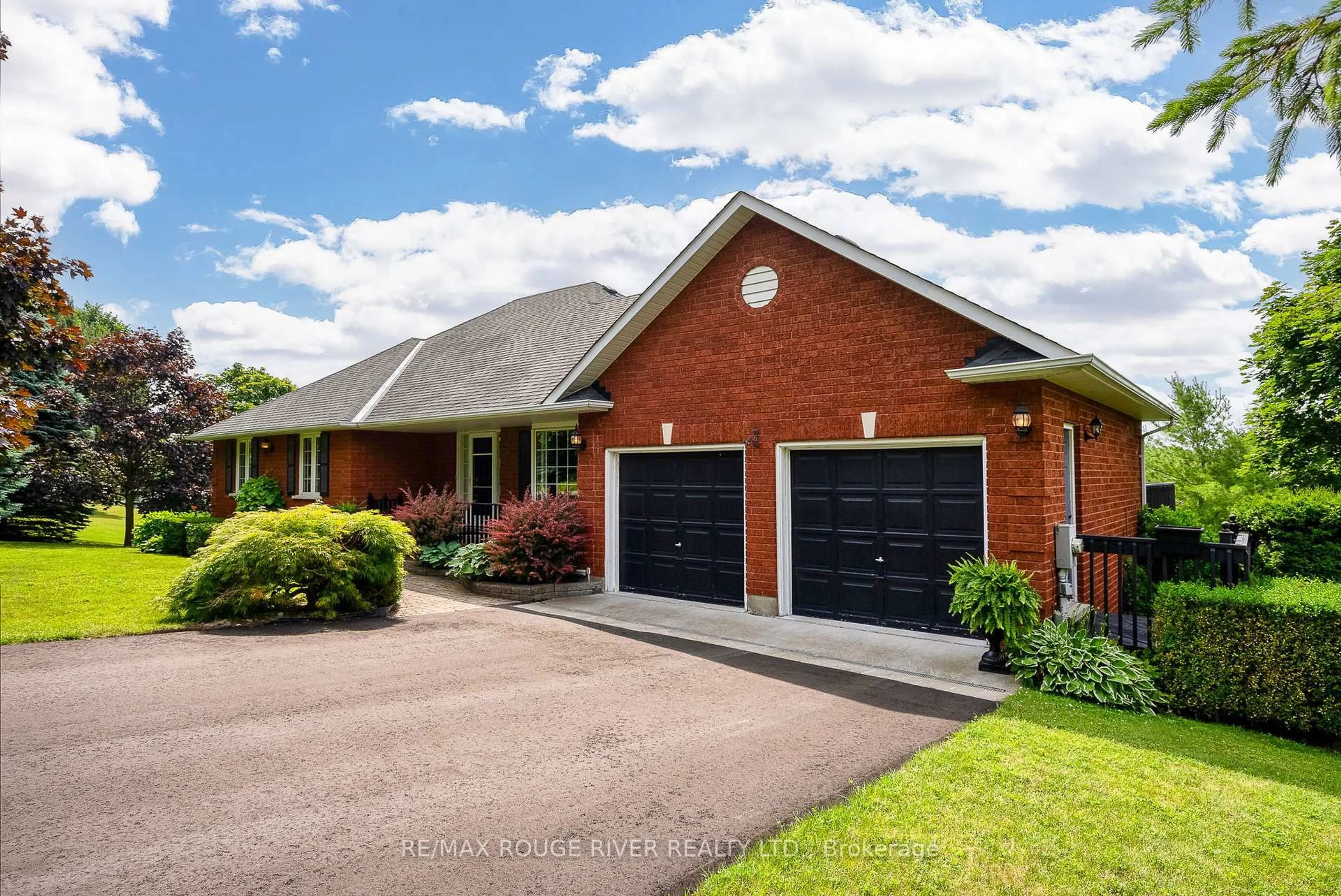 Home with brick exterior material, street for 8 Sunrise Crt, Hamilton Township Ontario K9A 4J7