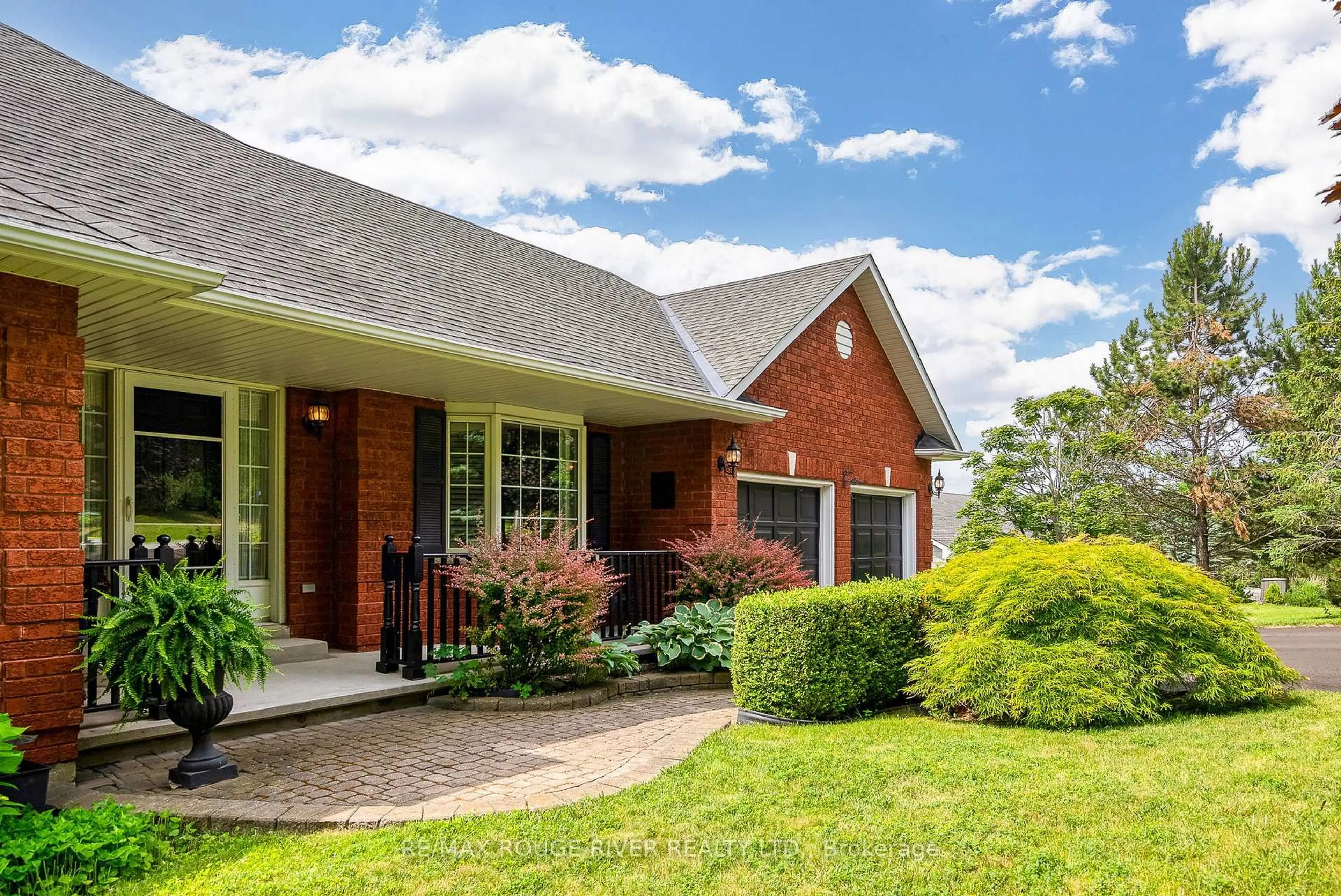 Home with brick exterior material, street for 8 Sunrise Crt, Hamilton Township Ontario K9A 4J7