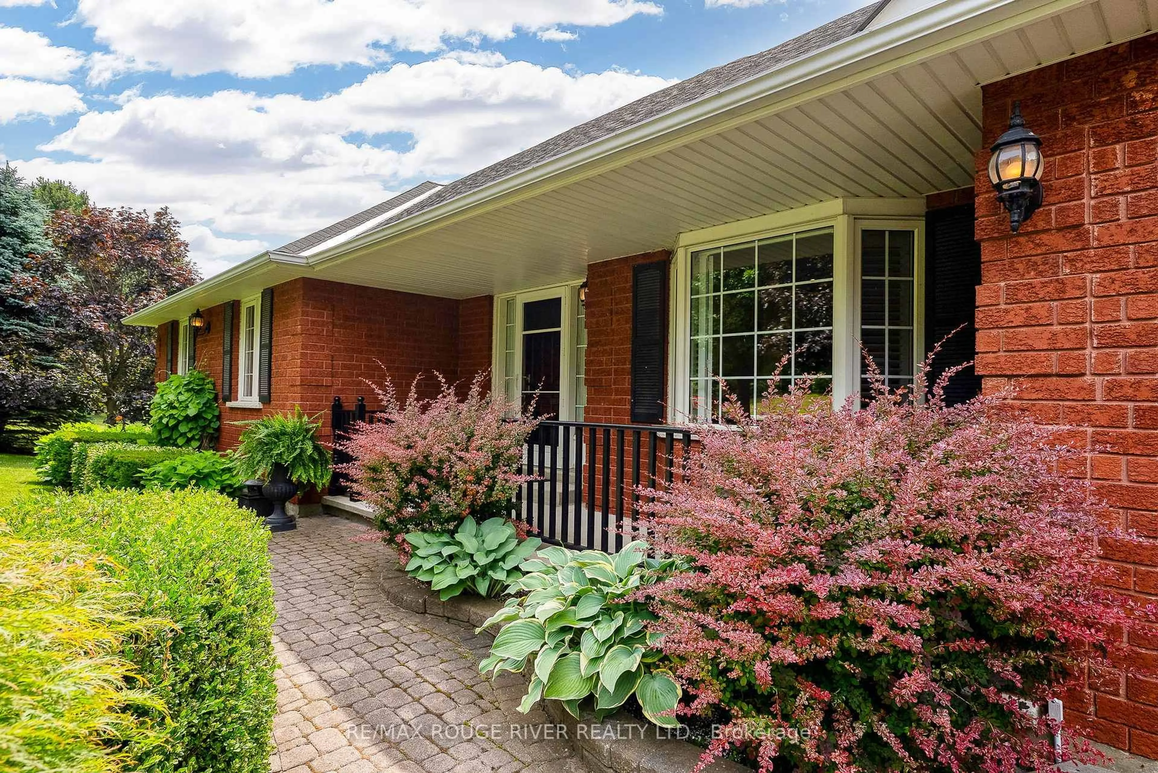 Home with brick exterior material, street for 8 Sunrise Crt, Hamilton Township Ontario K9A 4J7
