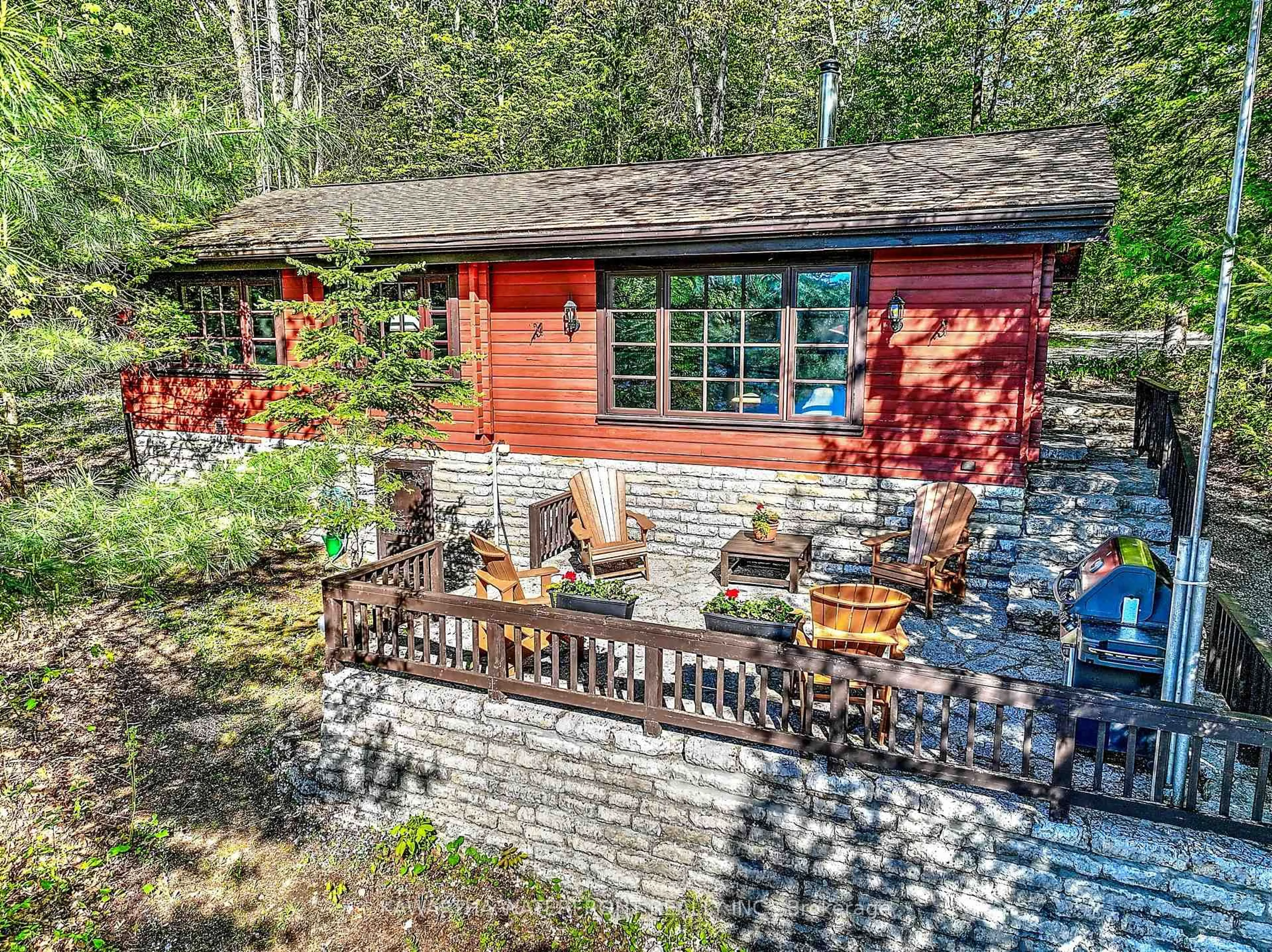 A pic from outside/outdoor area/front of a property/back of a property/a pic from drone, unknown for 74 Shadow Lake 43 Rd, Kawartha Lakes Ontario K0M 1K0