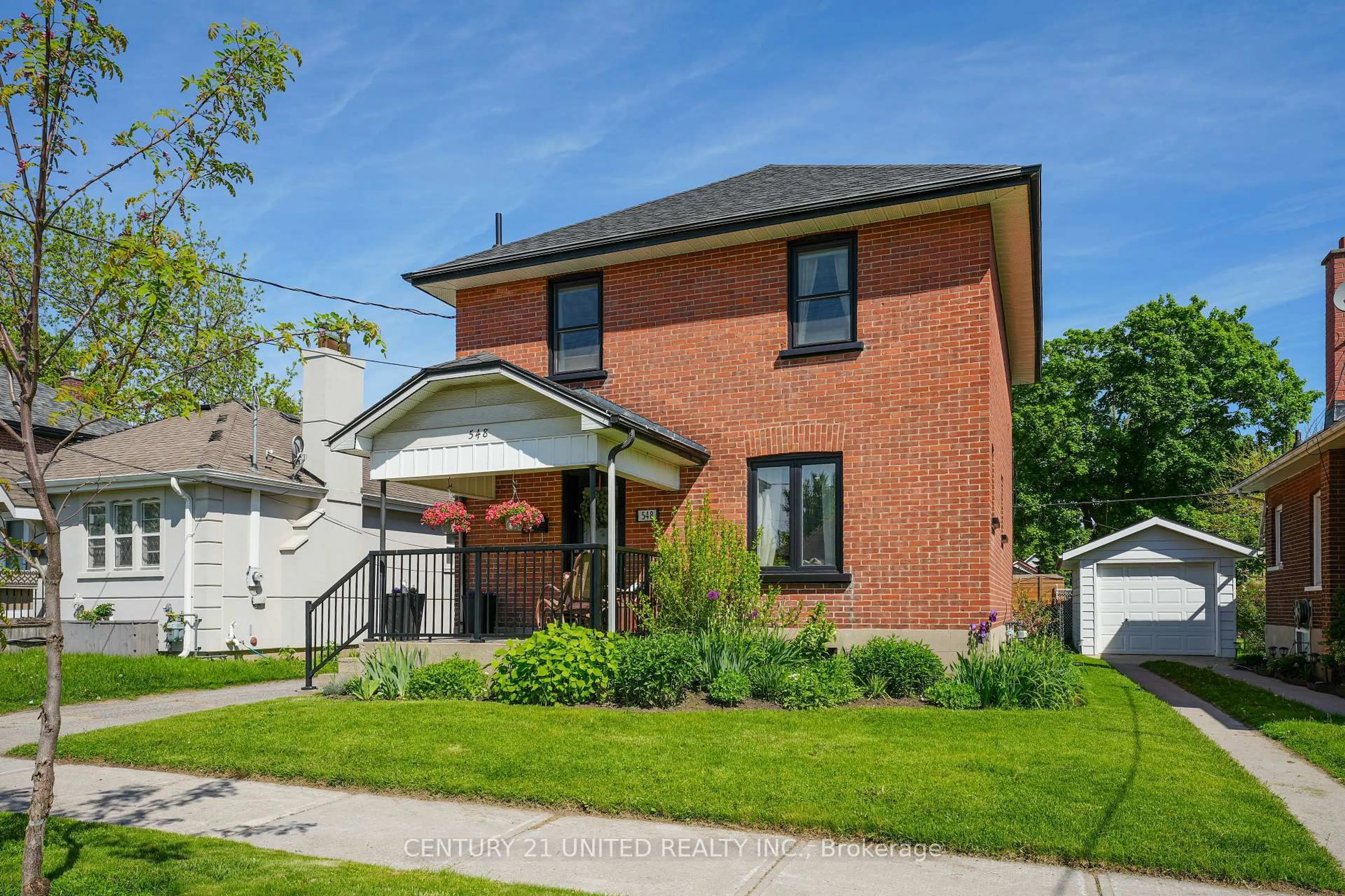 Home with brick exterior material, street for 548 Douglas Ave, Peterborough Central Ontario K9J 4L1