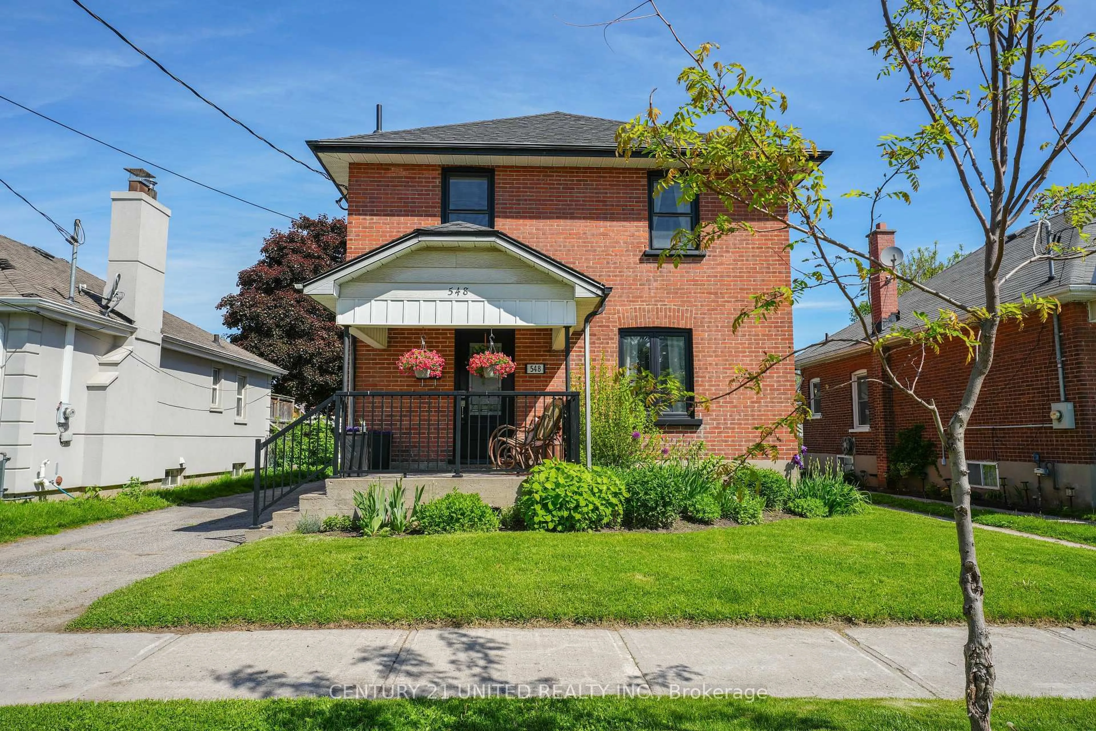 Home with brick exterior material, street for 548 Douglas Ave, Peterborough Central Ontario K9J 4L1