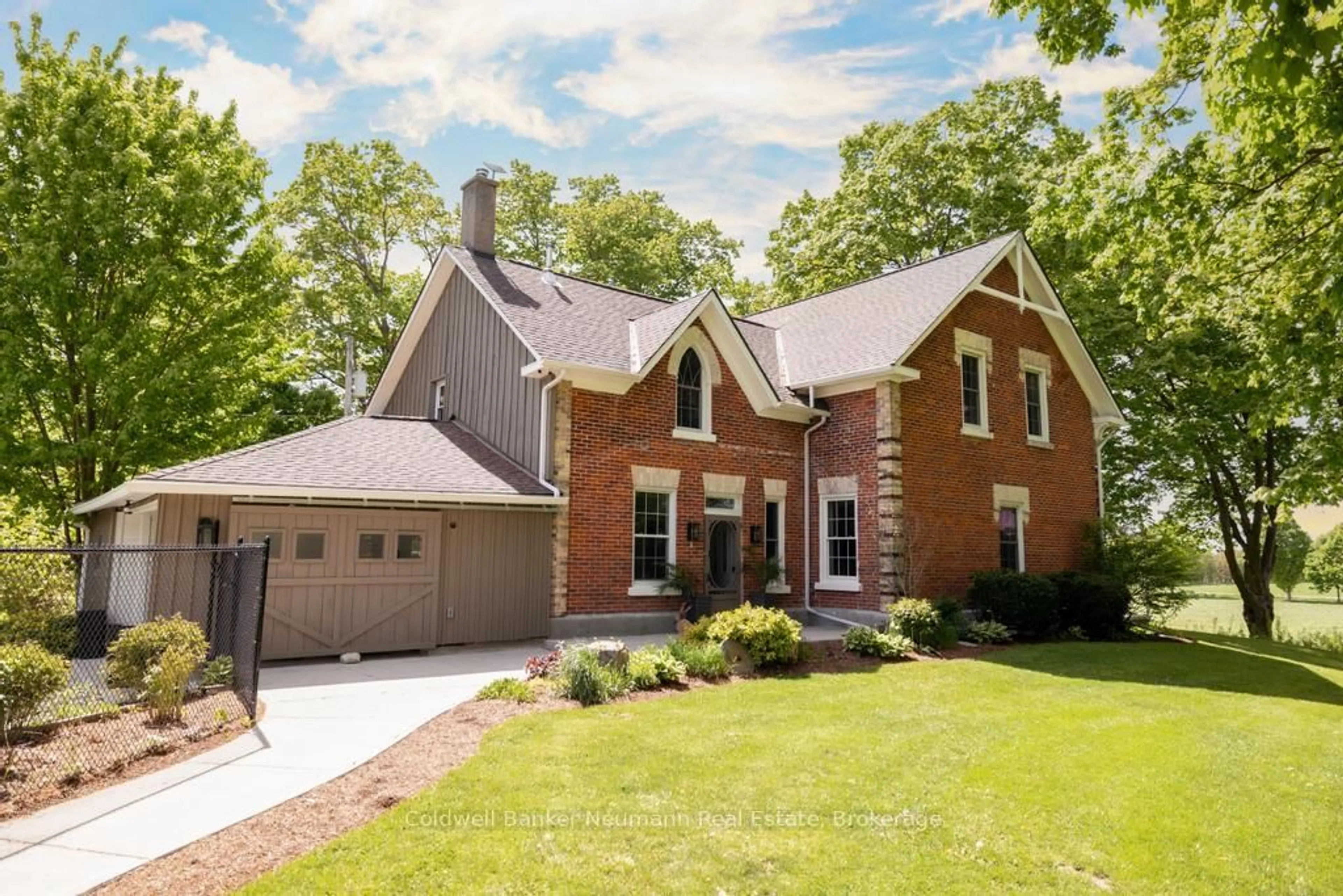 Home with brick exterior material, street for 7575 4th Line, Centre Wellington Ontario N0B 1S0