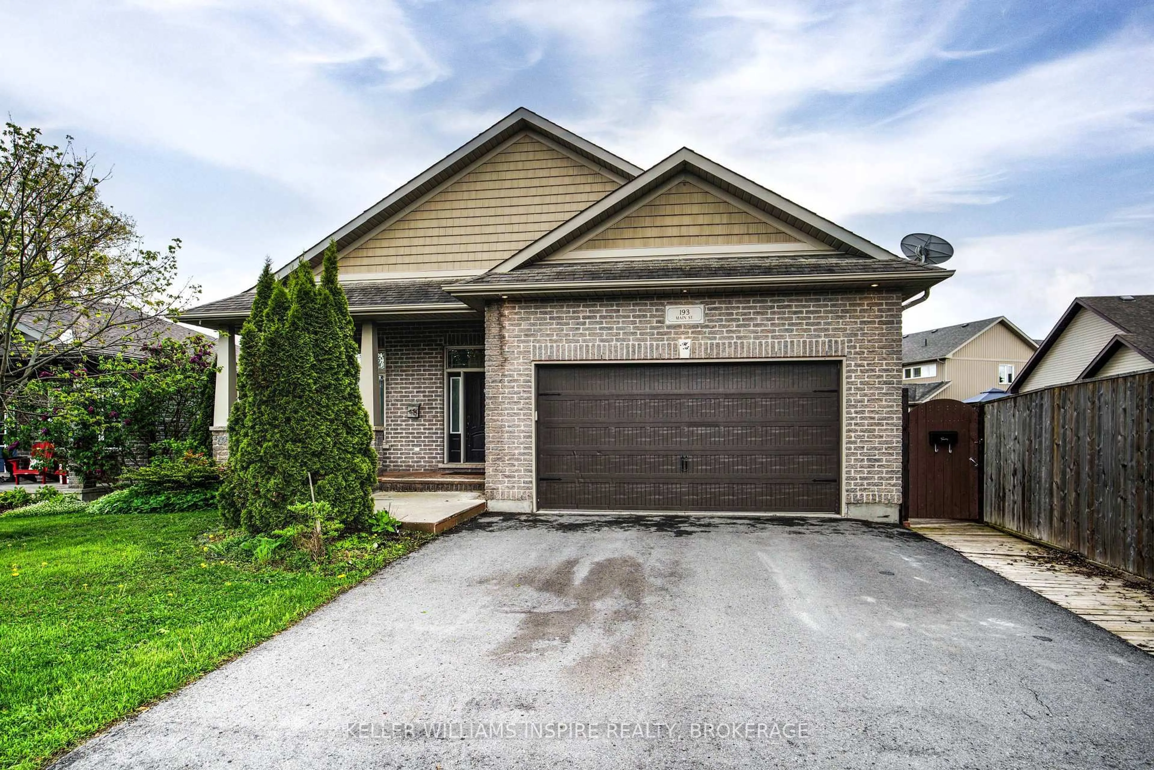Home with brick exterior material, street for 193 Main St, Bath Ontario K0H 1G0