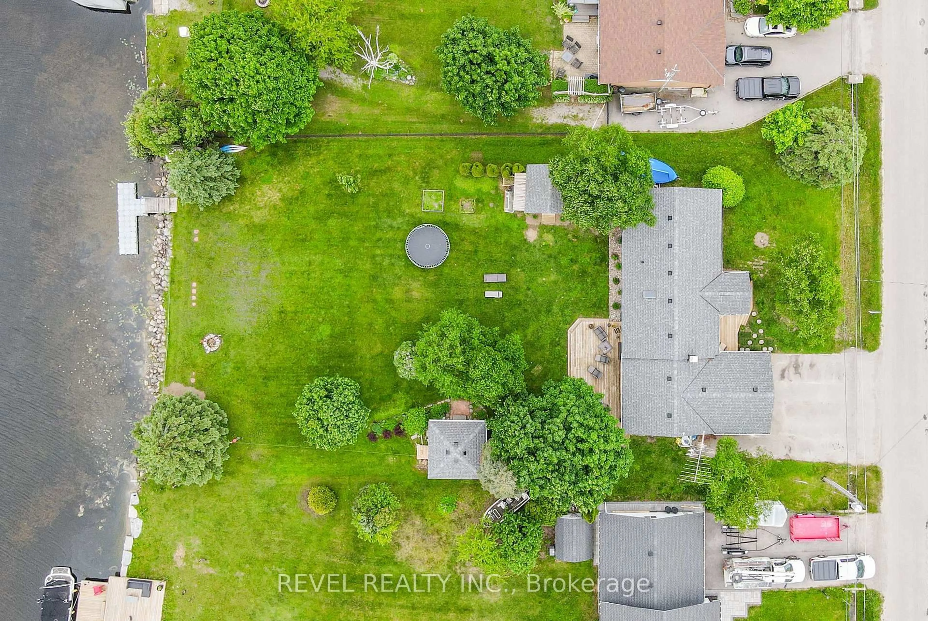 A pic from outside/outdoor area/front of a property/back of a property/a pic from drone, street for 30 O'Reilly Lane, Kawartha Lakes Ontario K0M 2C0