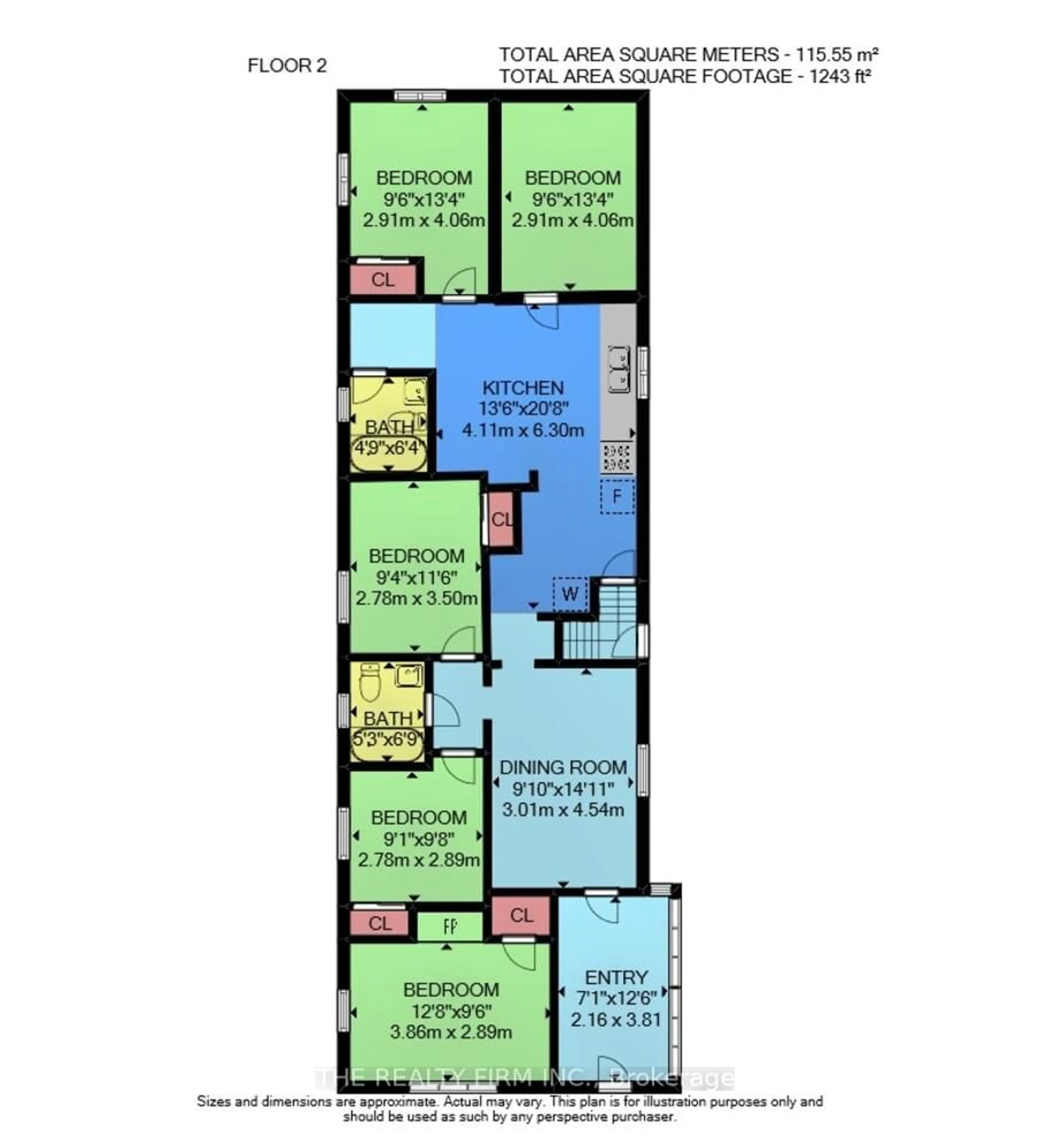 Floor plan for 227 Epworth Ave, London East Ontario N6A 2M2