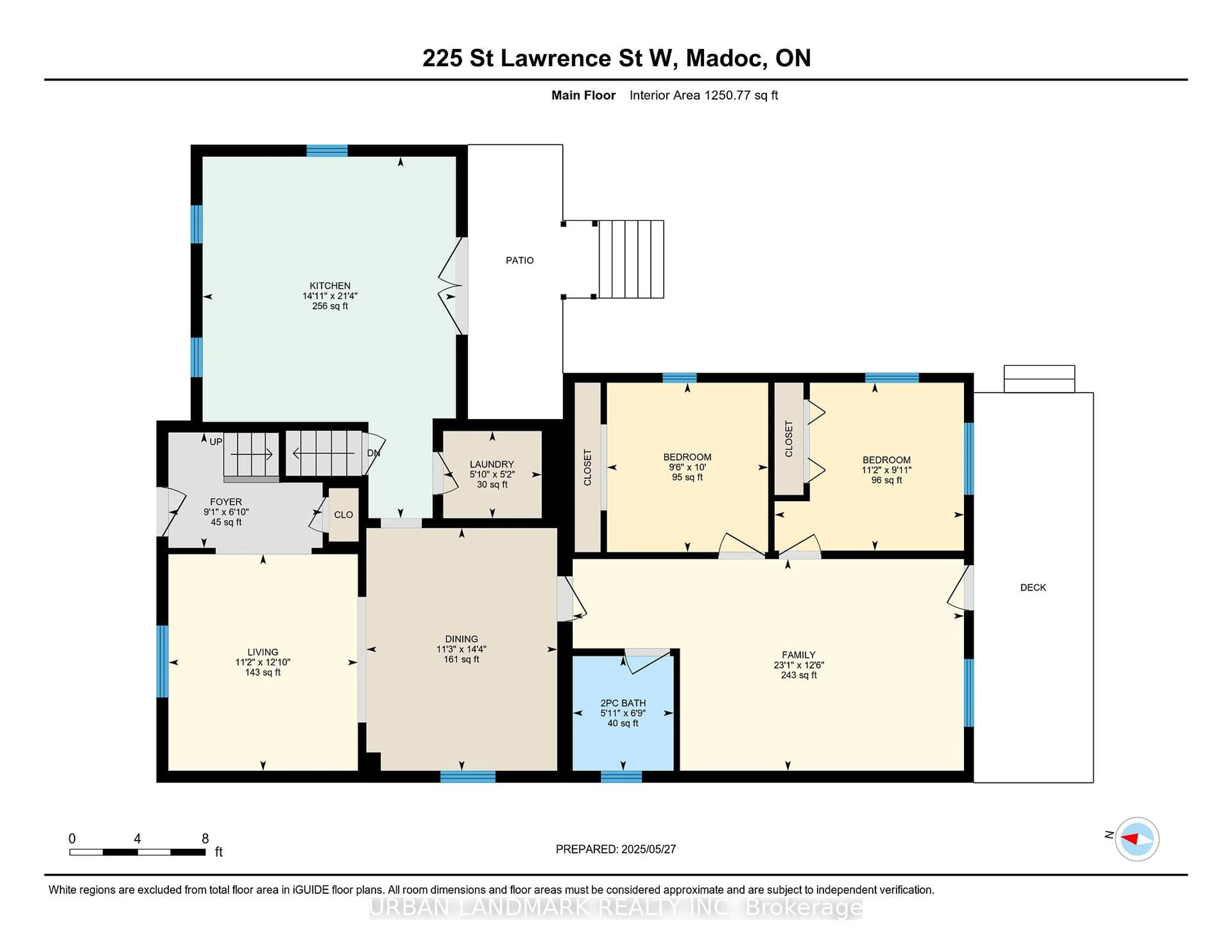 Floor plan for 225 St Lawrence St, Madoc Ontario K0K 2K0