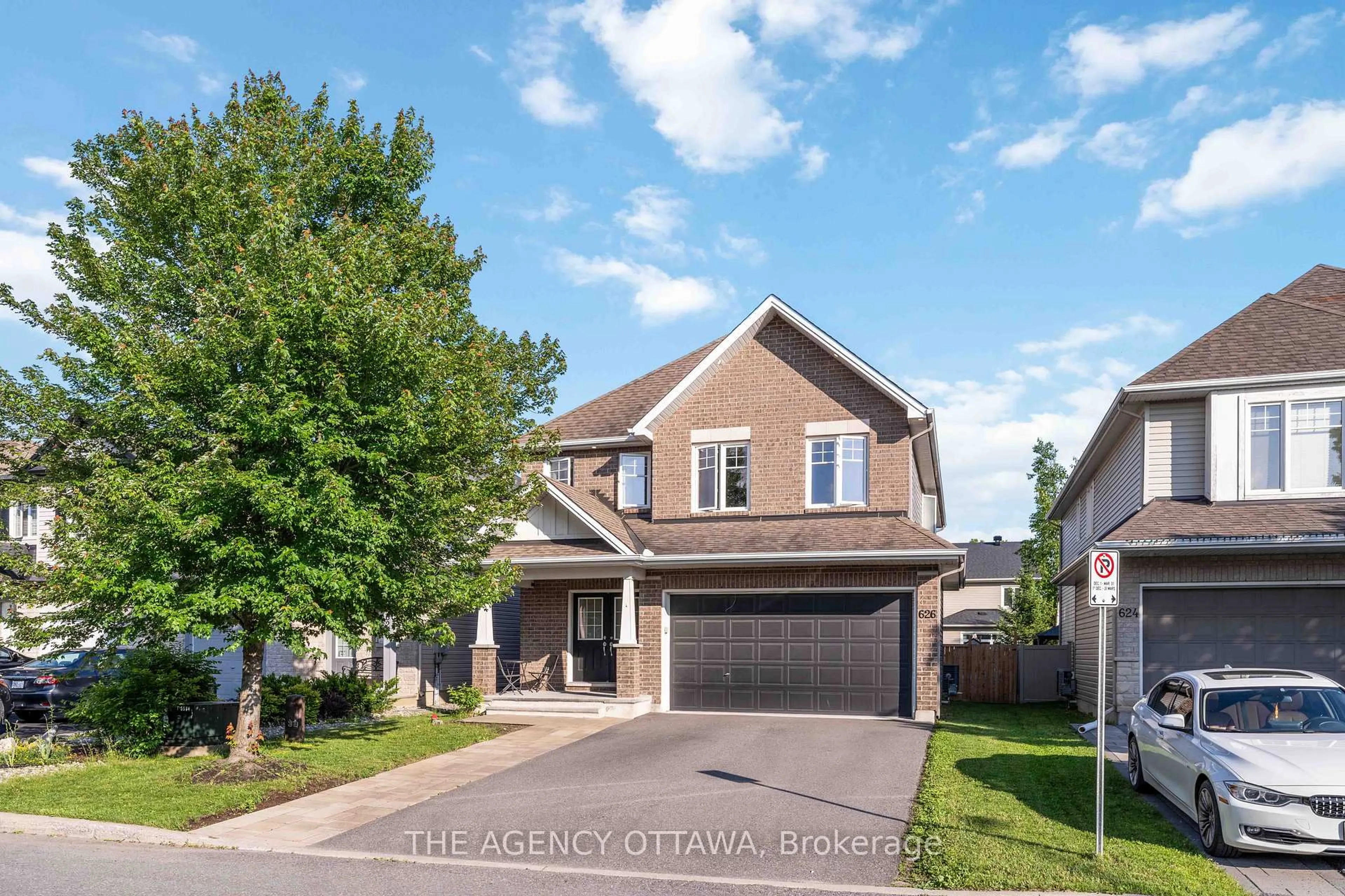 Home with brick exterior material, street for 626 White Alder Ave, Ottawa Ontario K1T 0E5