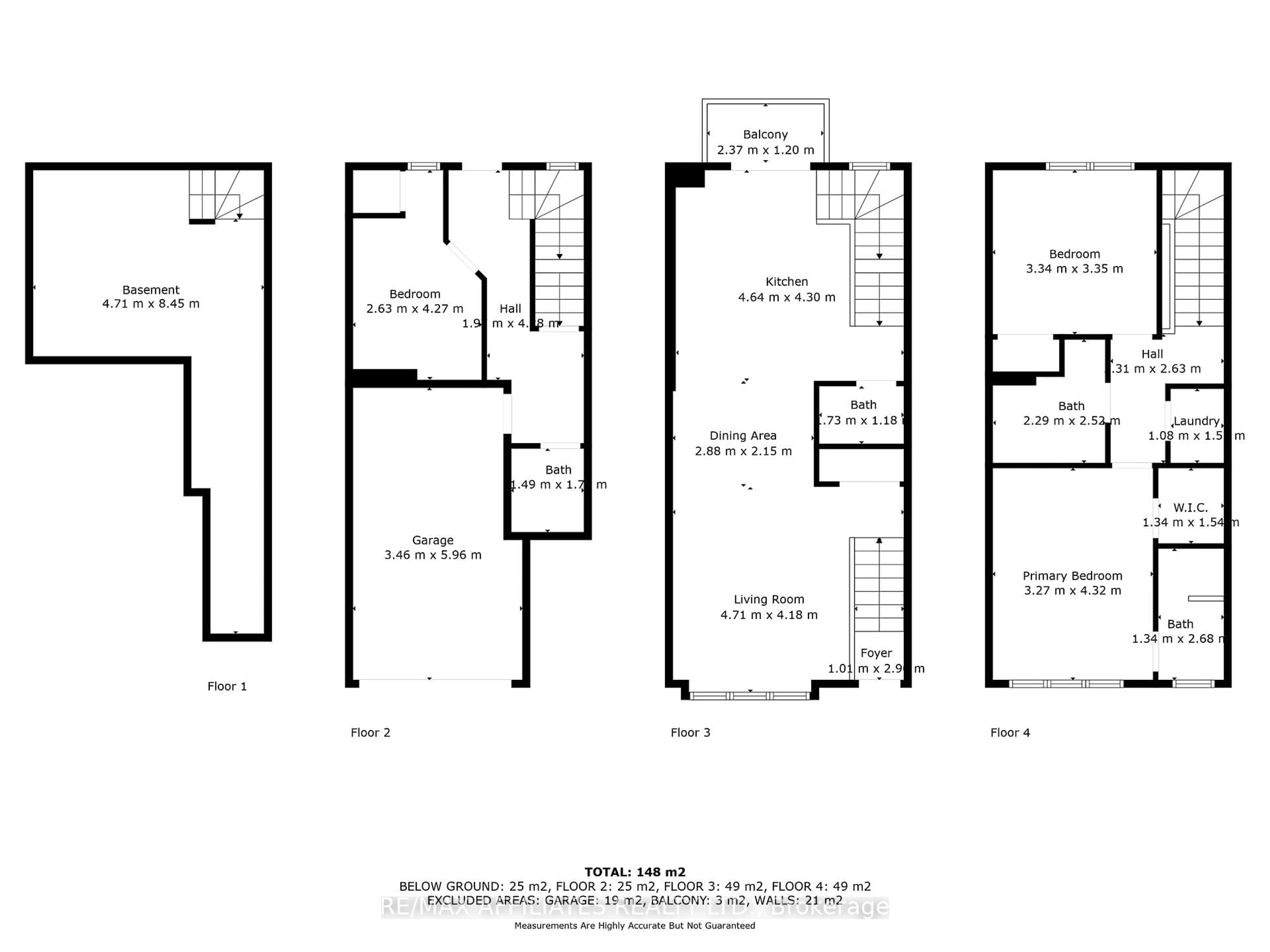Floor plan for 726 Reverie Private, Ottawa Ontario K2S 0T9