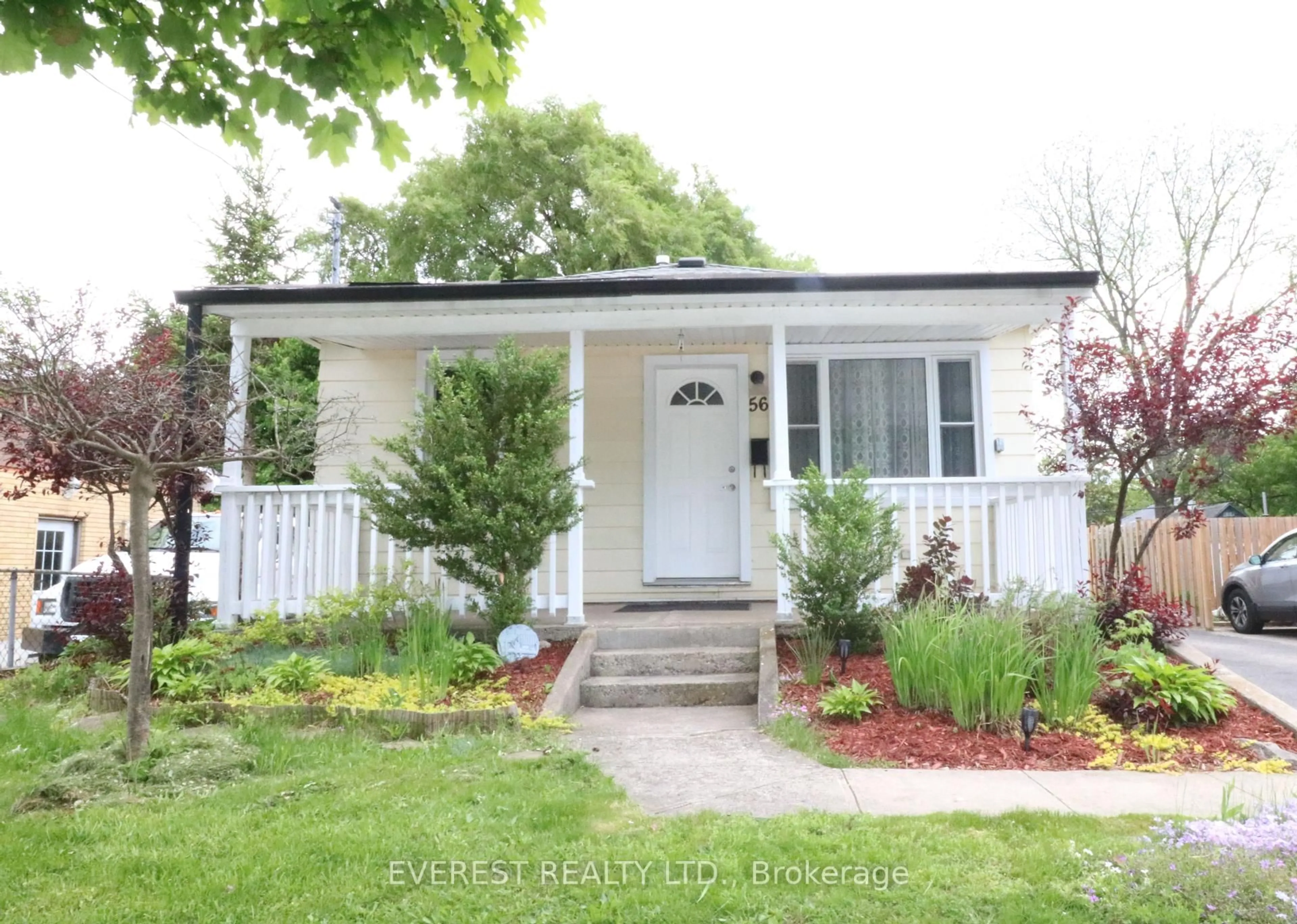 Home with vinyl exterior material, street for 56 Stuart St, London East Ontario N5Y 1S3