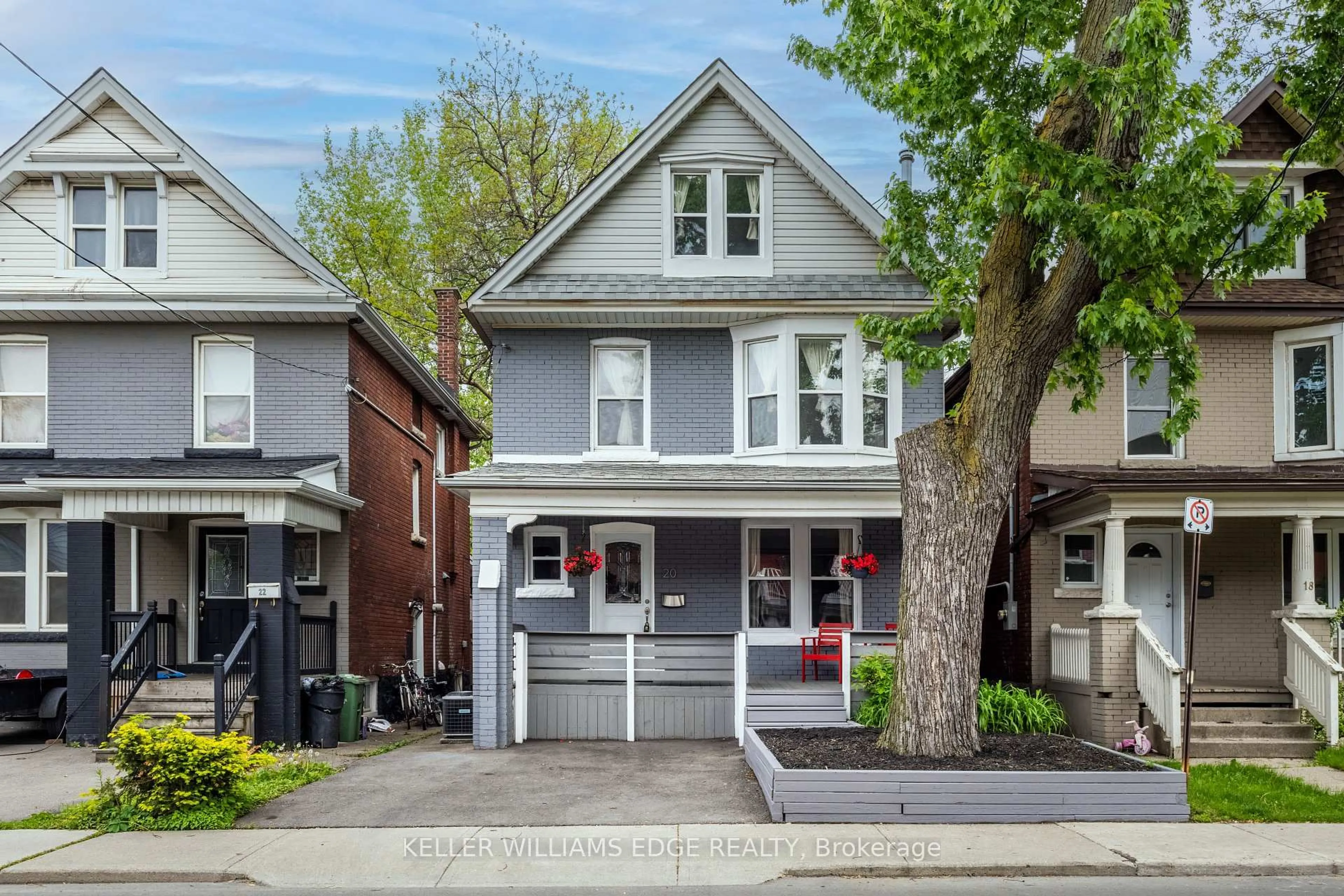 Home with brick exterior material, street for 20 Barnesdale Ave, Hamilton Ontario L8L 6R6