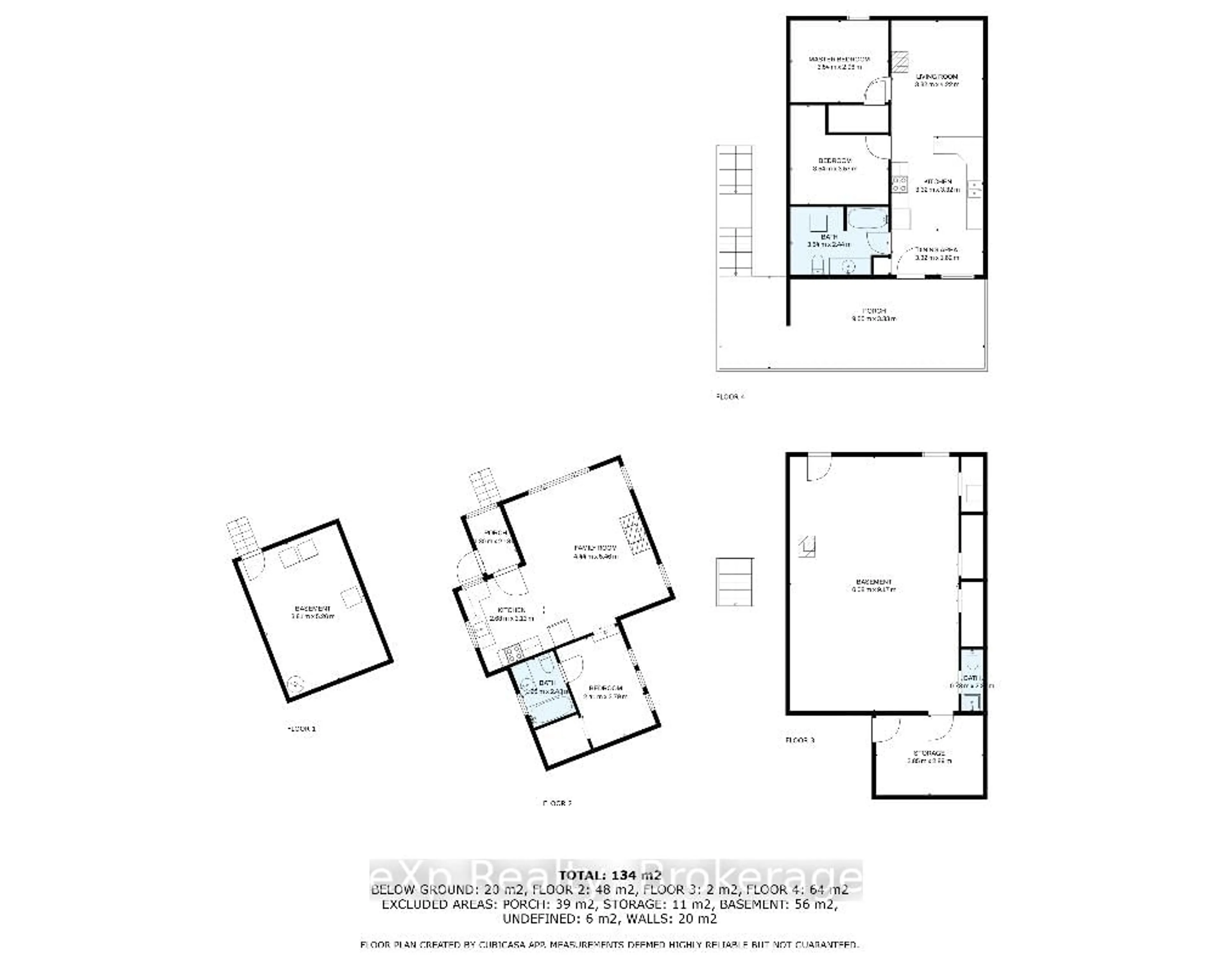 Floor plan for 442183 Concession 21 Concession, Georgian Bluffs Ontario N0H 2T0