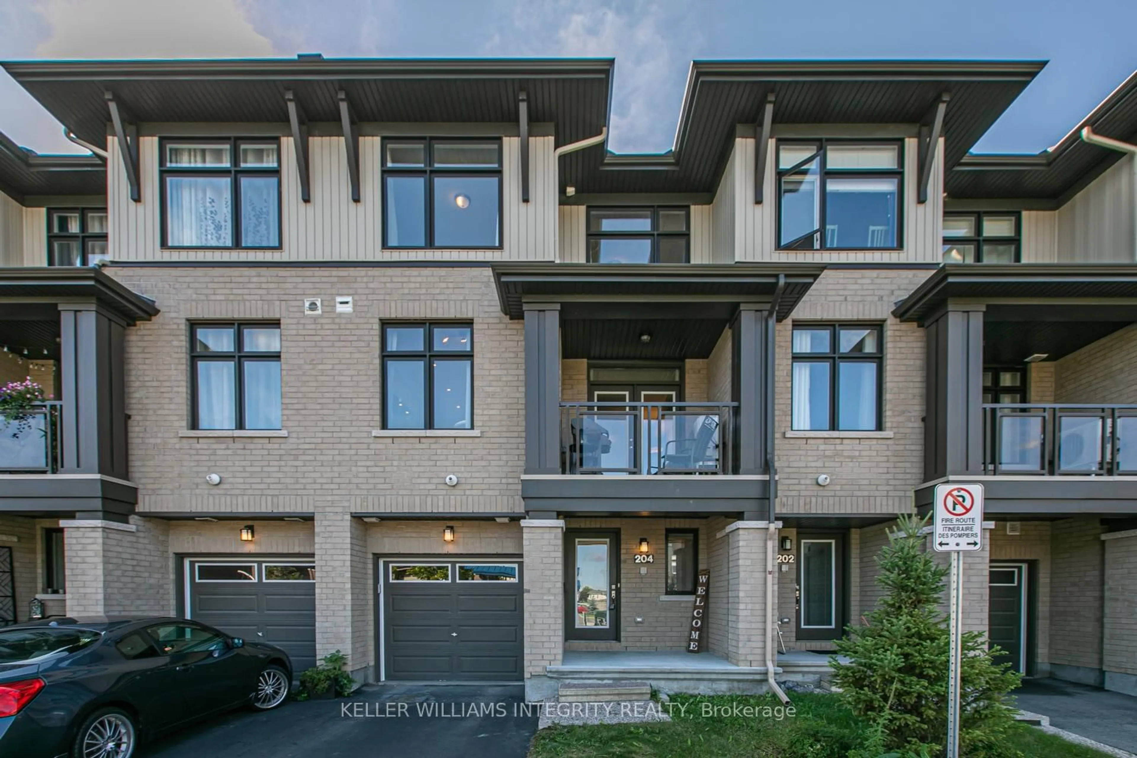 Home with brick exterior material, street for 204 Baltic Private, Ottawa Ontario K4M 0E2