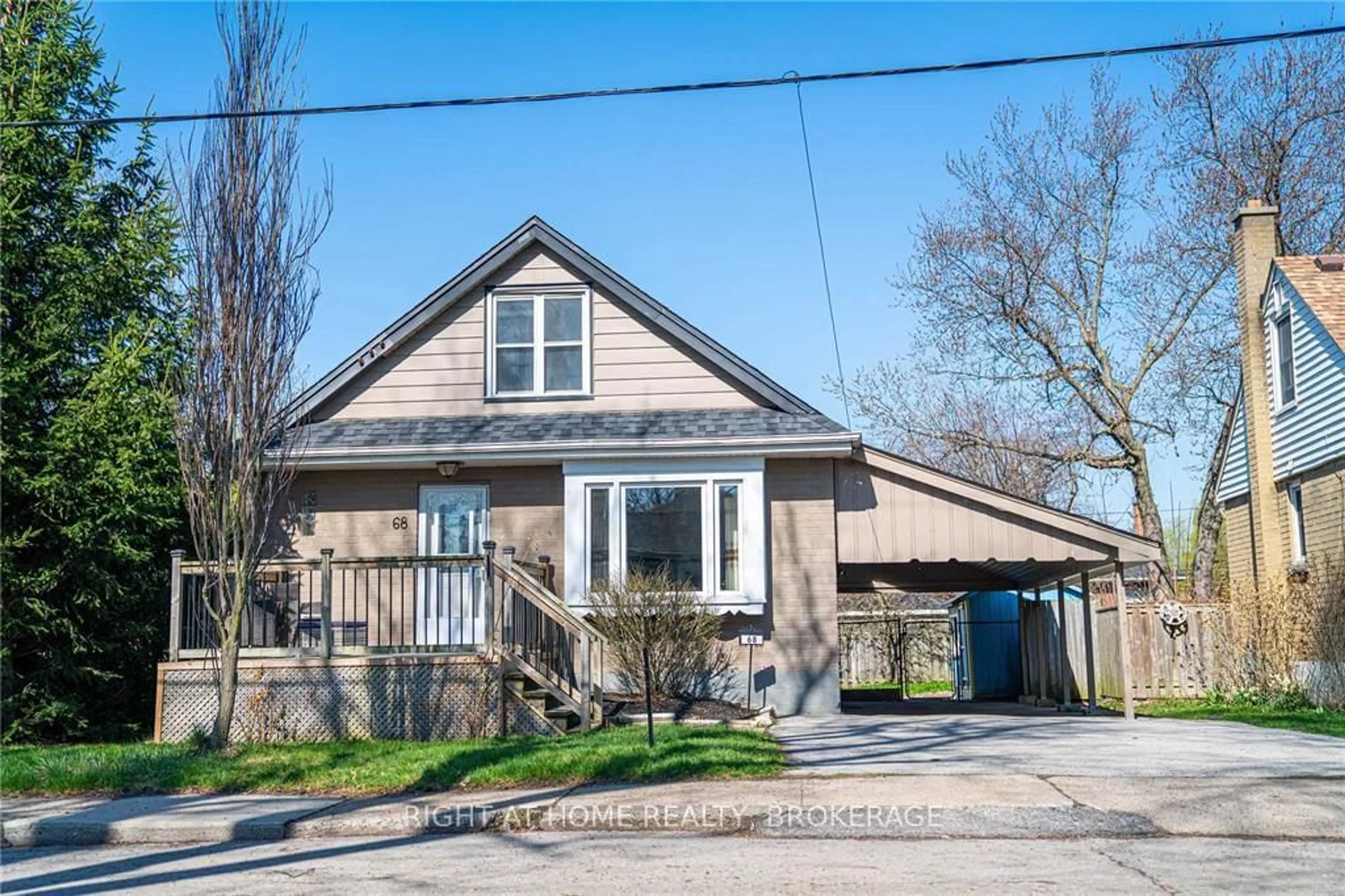 Home with brick exterior material, street for 68 West 4th St, Hamilton Ontario L9C 3M7