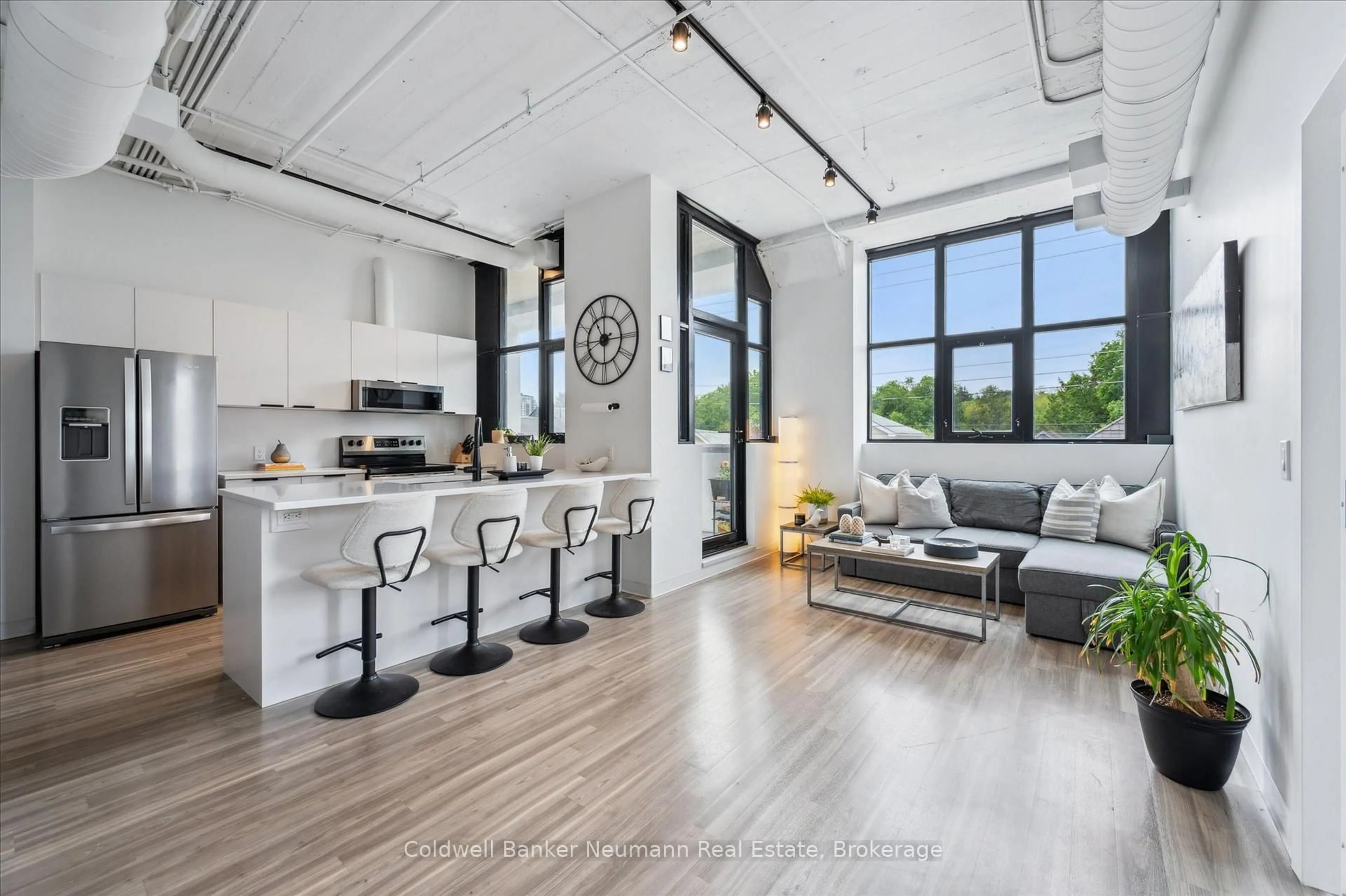 Open concept kitchen, unknown for 120 Huron St #218, Guelph Ontario N1E 0T8